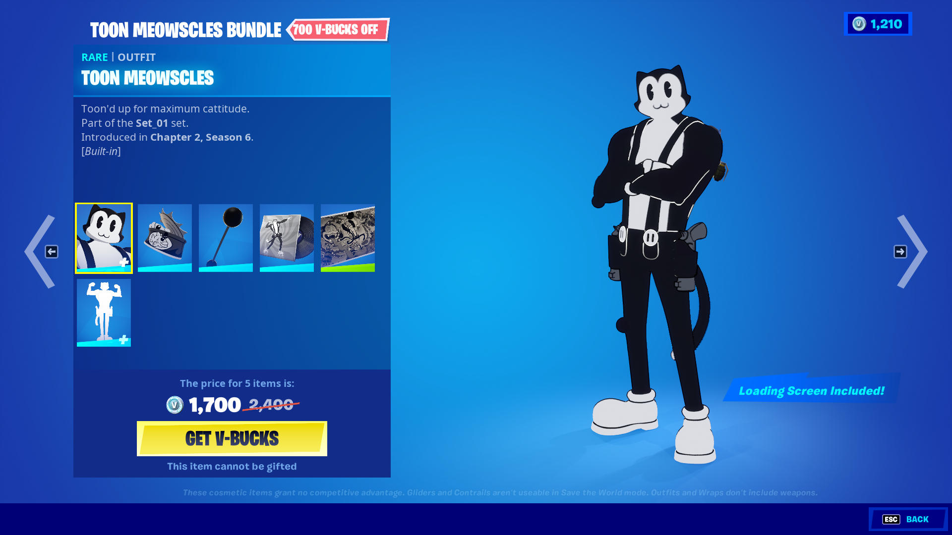 1920x1080 New Fortnite Toon Meowscles Skin Out Now, Desktop