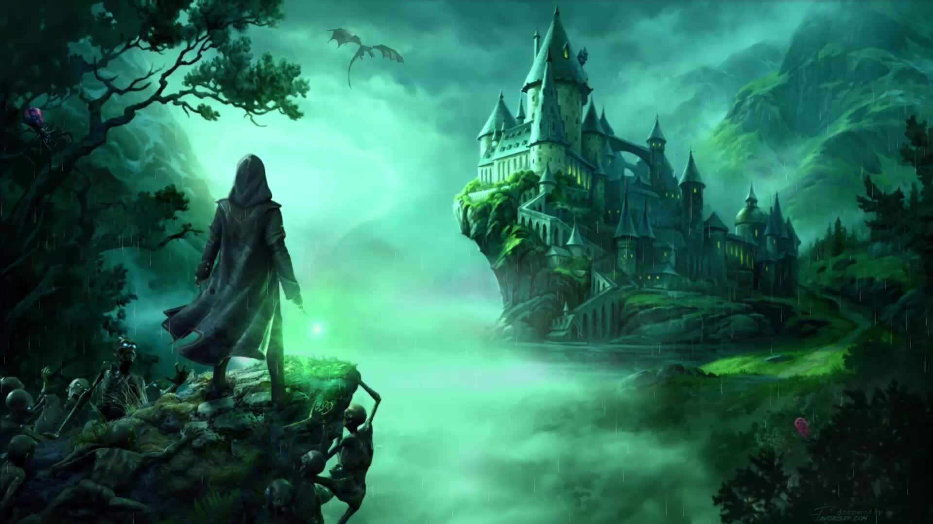 1920x1080 Hogwarts Legacy animated Wallpaper, Desktop