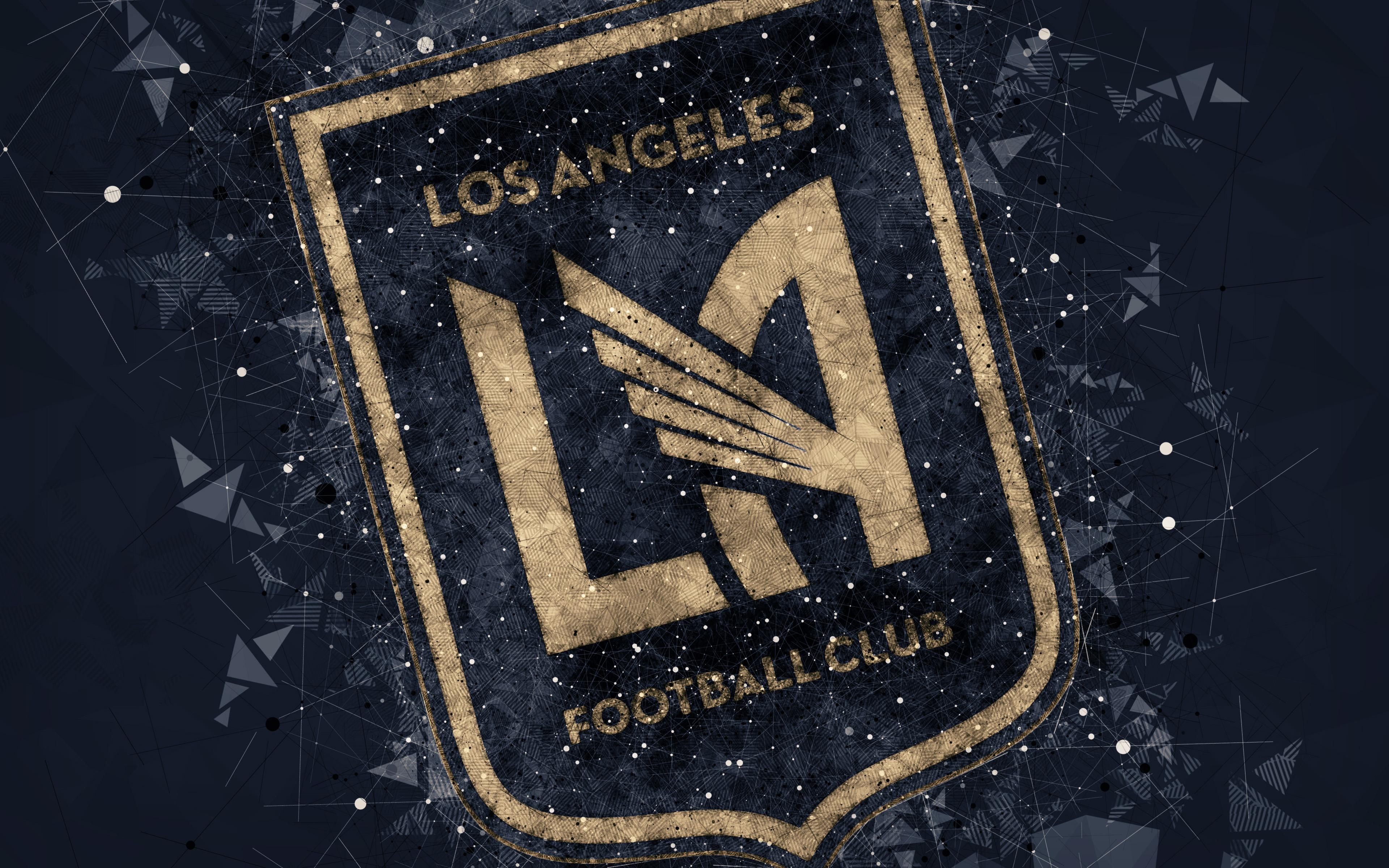 3840x2400 Los Angeles Football Club Logo 4k Ultra HD Wallpaper. Background, Desktop