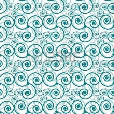 400x400 image For > Swirl Flower Pattern, Phone