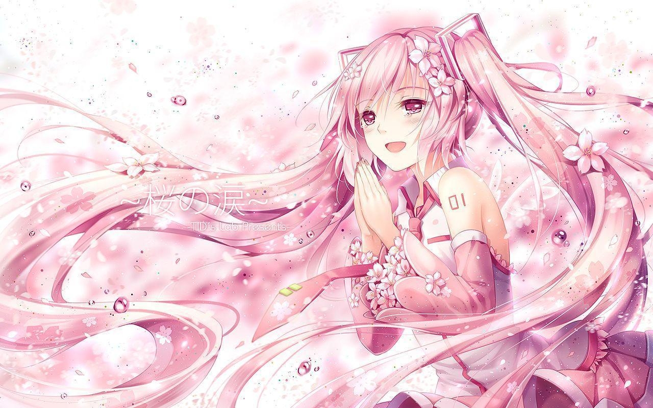 1280x800 Sakura Miku Wallpaper, Best Sakura Miku Wallpaper in High, Desktop