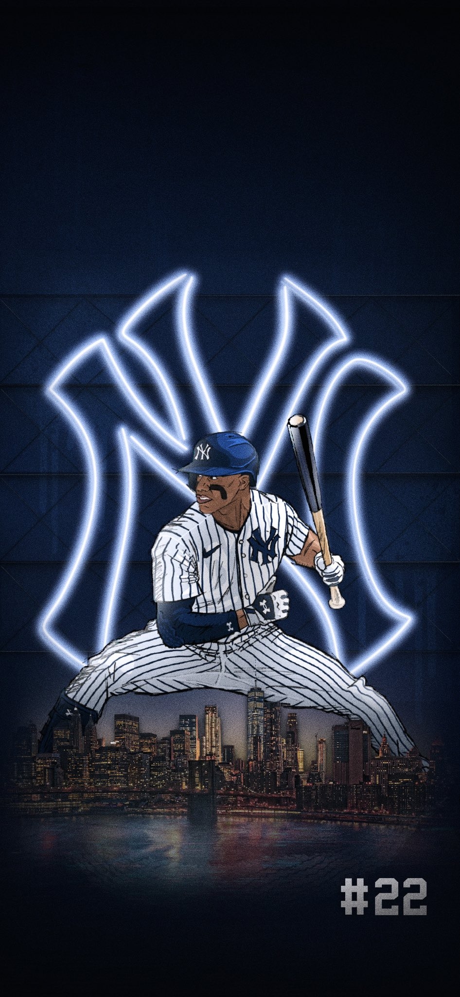 950x2050 New York Yankees, Phone