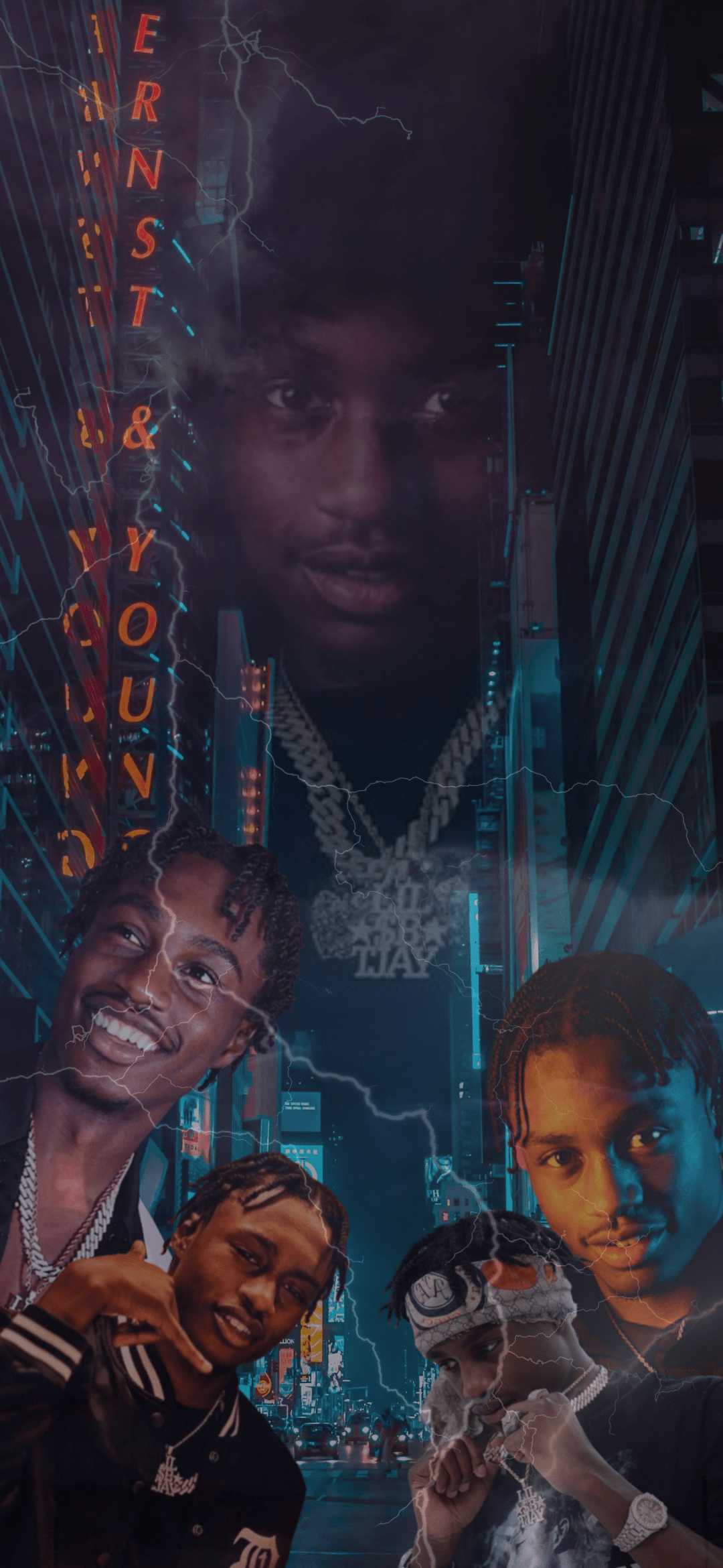 1080x2340 Lil Tjay Wallpaper, Phone