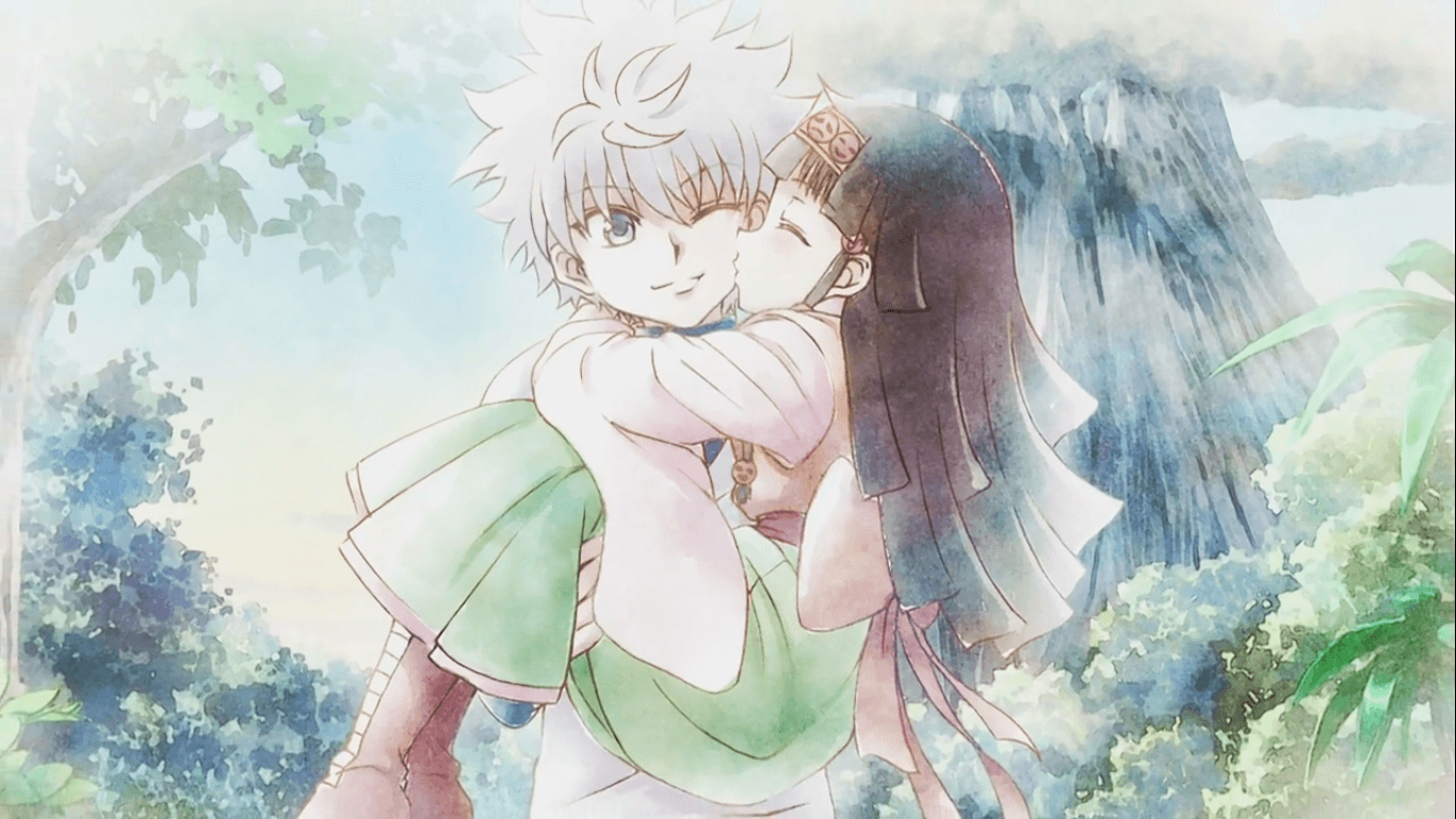 1370x770 Hunter x Hunter, #Killua Zoldyck, #anime. Wallpaper No. 218417, Desktop