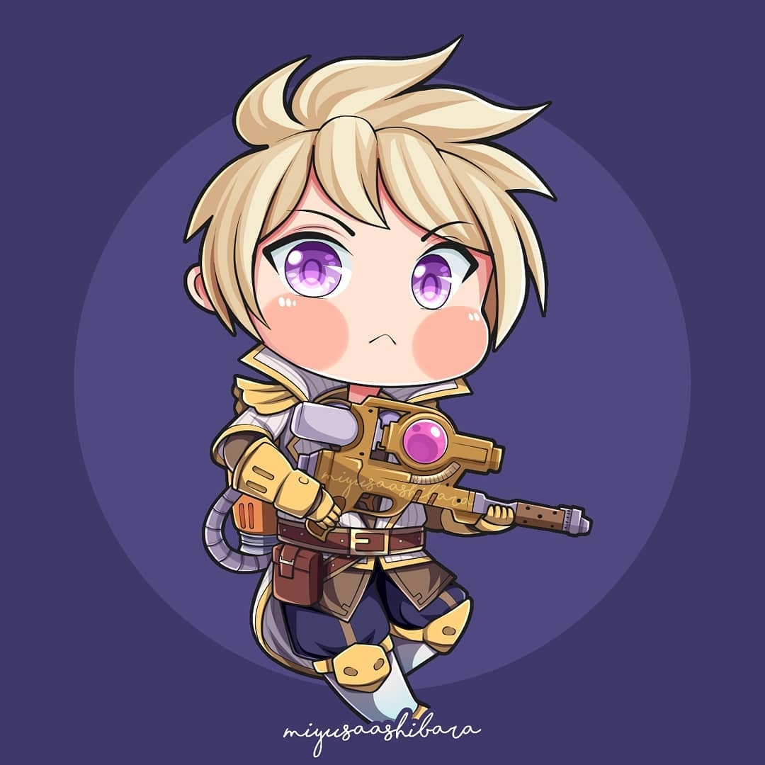 1080x1080 Adorable Mobile Legends Chibi Heroes Fanart by Miyusa Ahibara Part, Phone