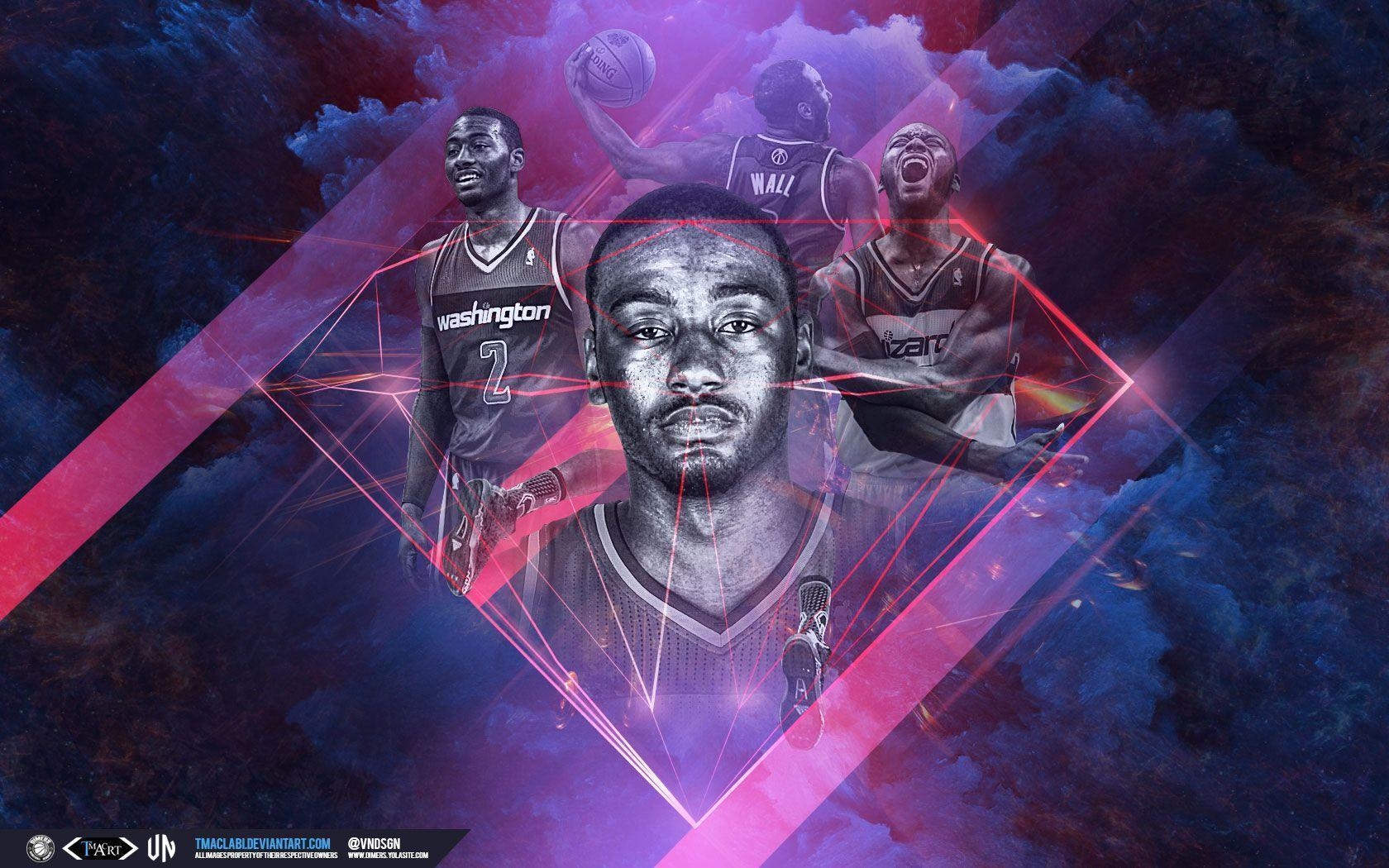 1680x1050 John Wall Wizards Wallpaper. Basketball Wallpaper at, Desktop