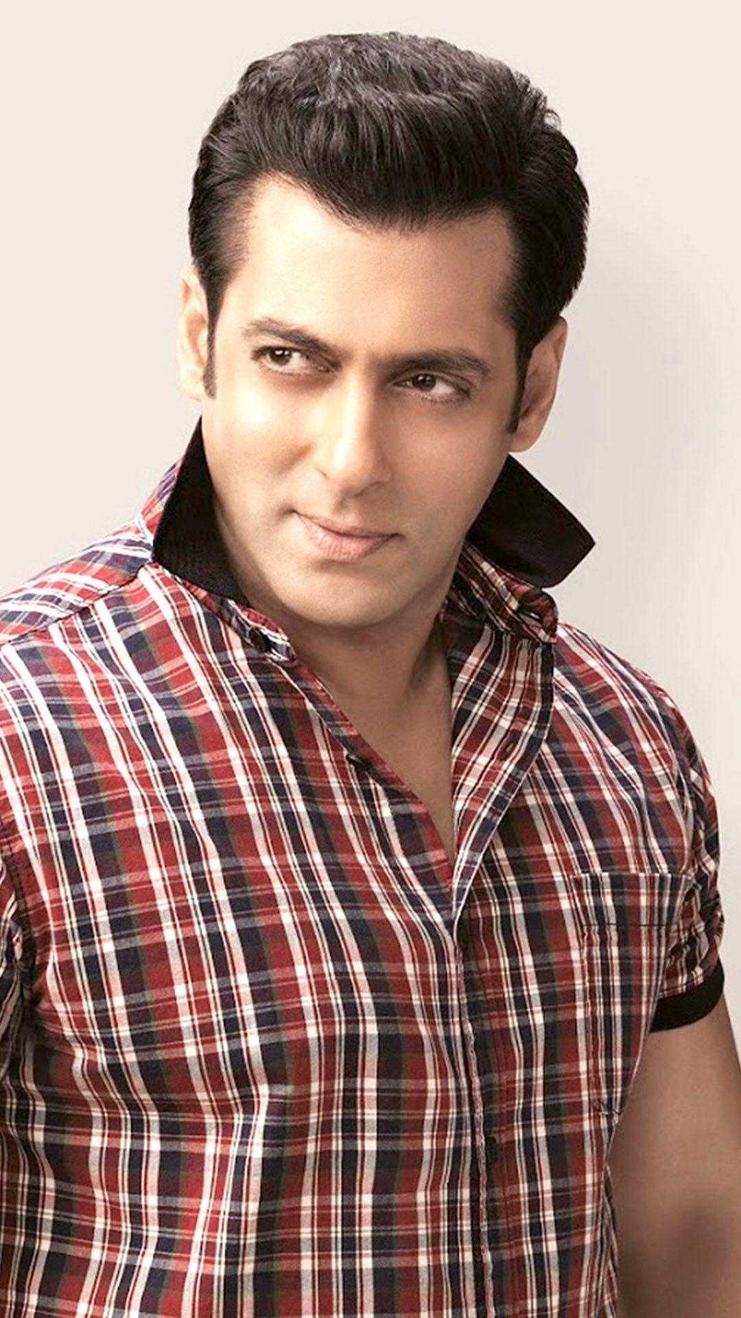 1080x1920 HD Background Salman Khan Checks Shirt Photohoot Wallpaper, Phone