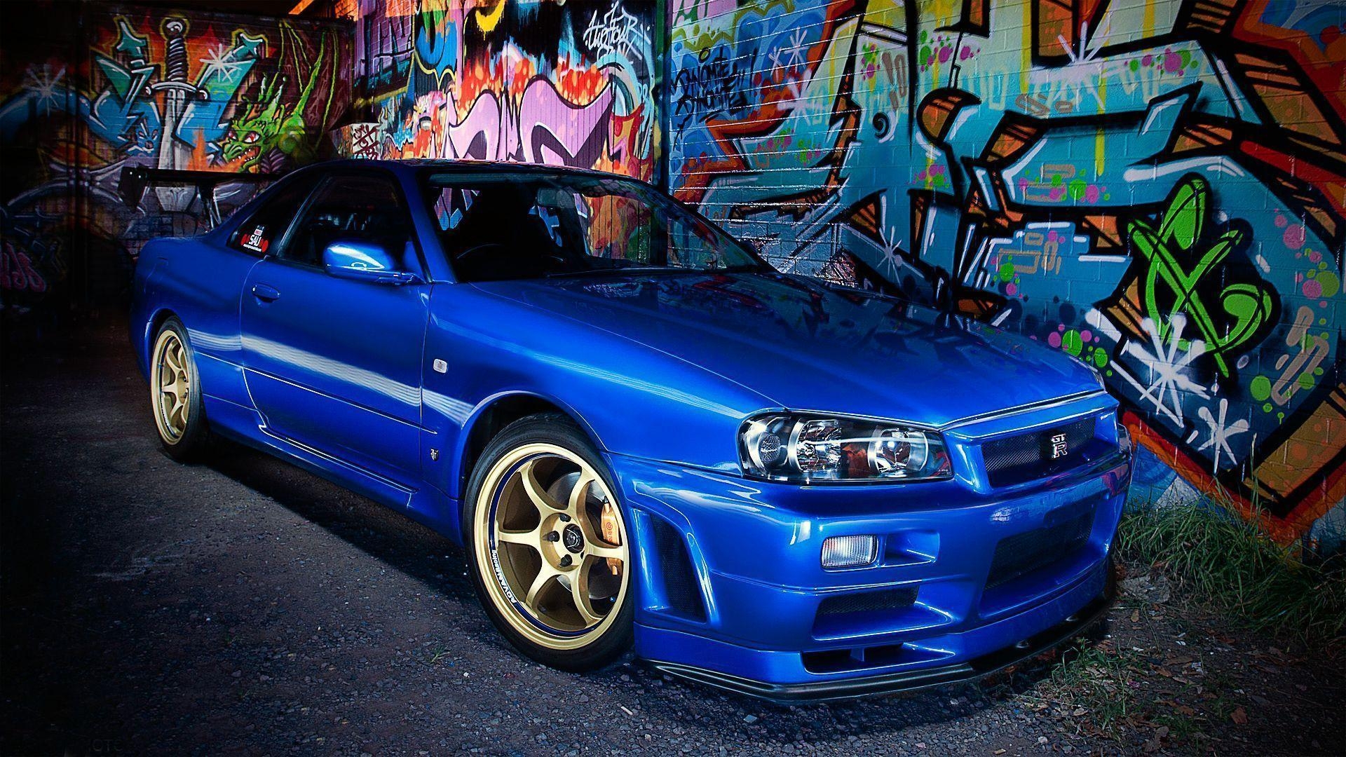 1920x1080 Nissan Skyline GTR R34 Wallpaper, Desktop