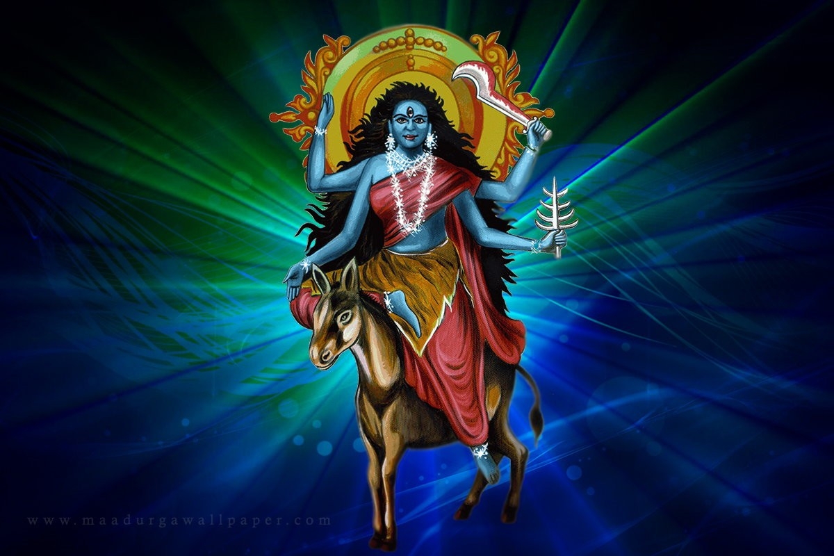 1200x800 Goddess Kalratri Photo, Desktop