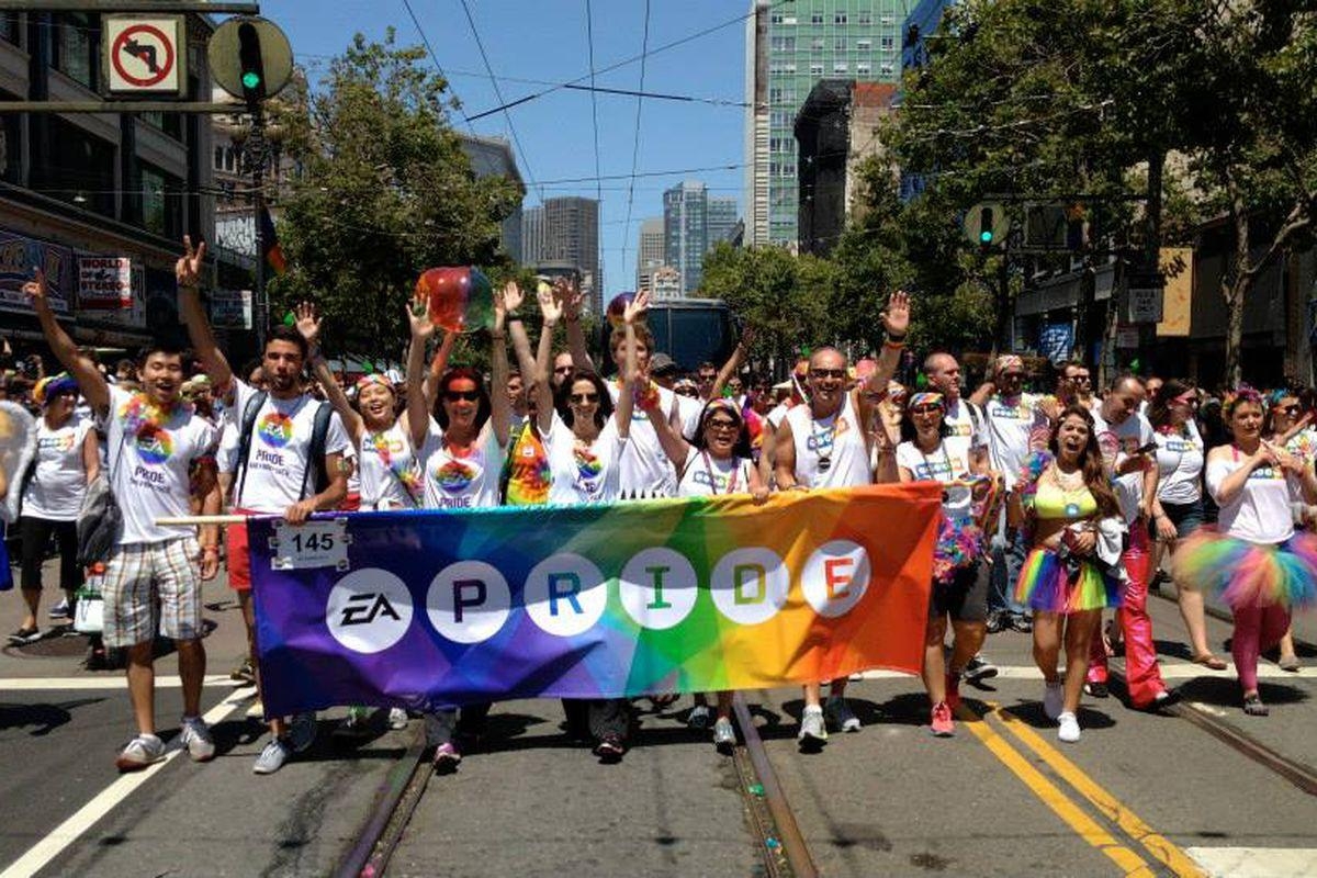 1200x800 EA employees recount company's second annual San Francisco Pride, Desktop