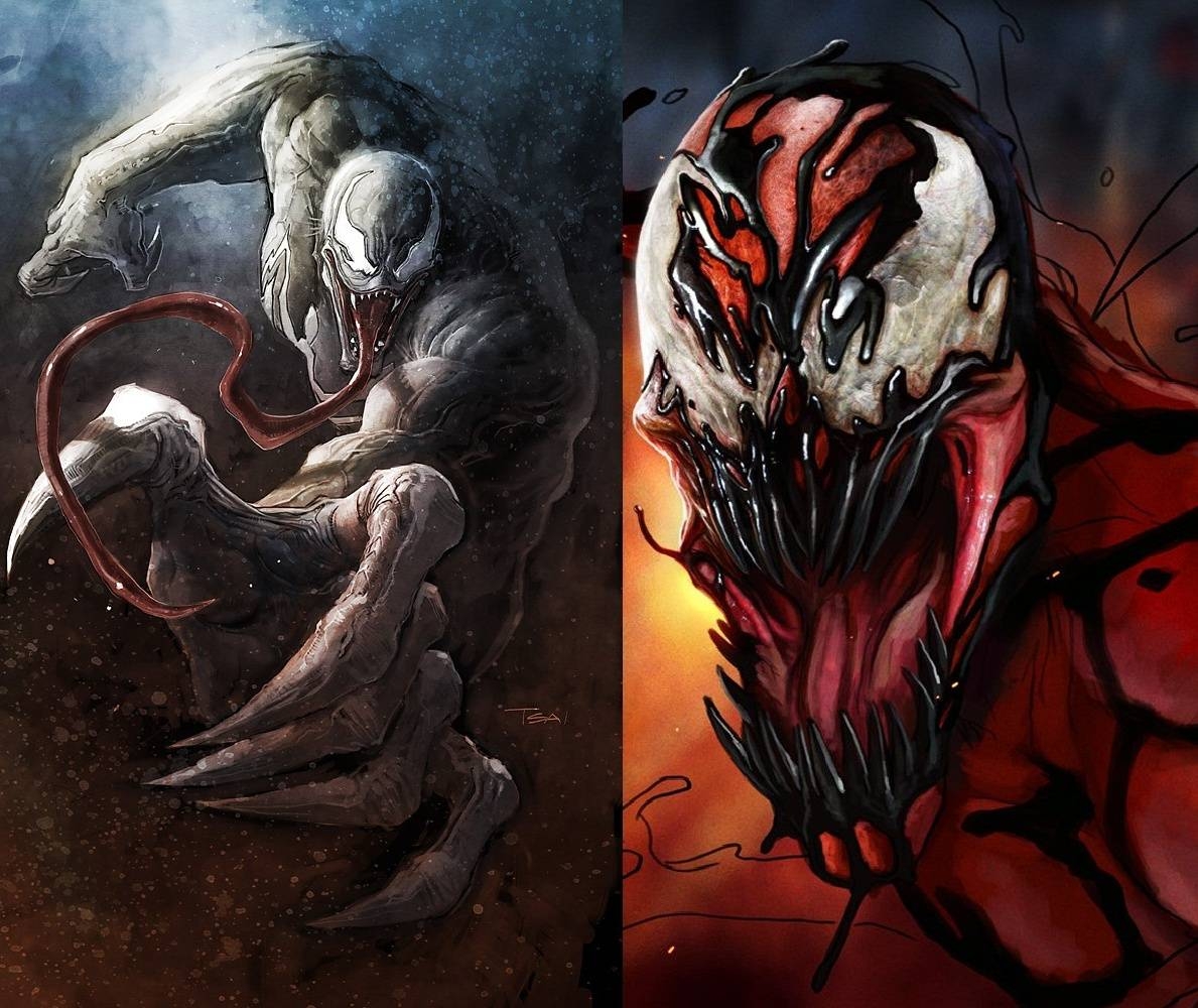 1190x1000 Venom Vs Carnage wallpaper, Desktop