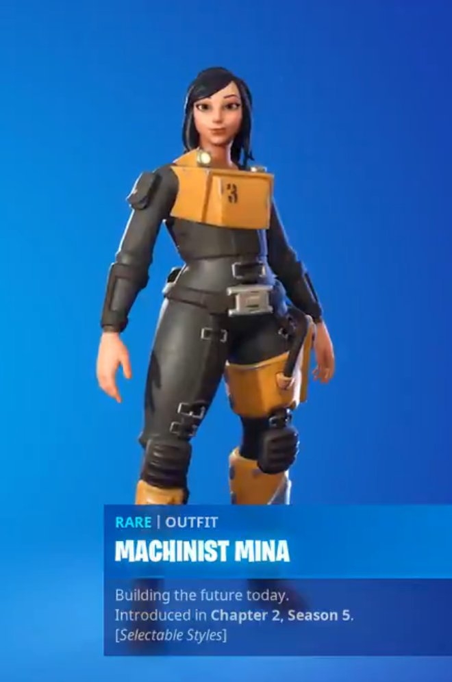 660x1000 Machinist Mina Fortnite wallpaper, Phone