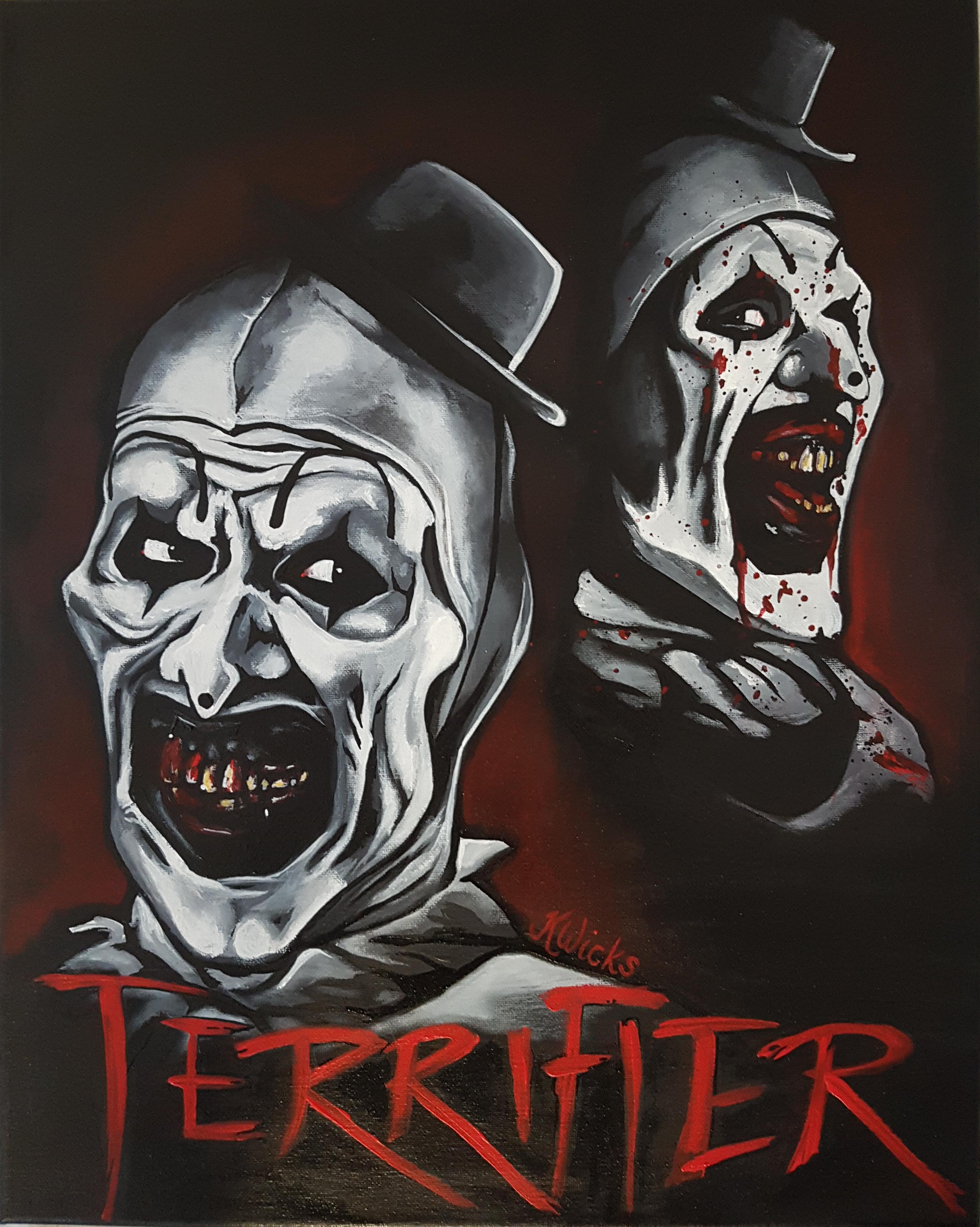 2820x3530 Art The Clown! Getting Excited For Terrifier 2!, R Horror_art, Phone