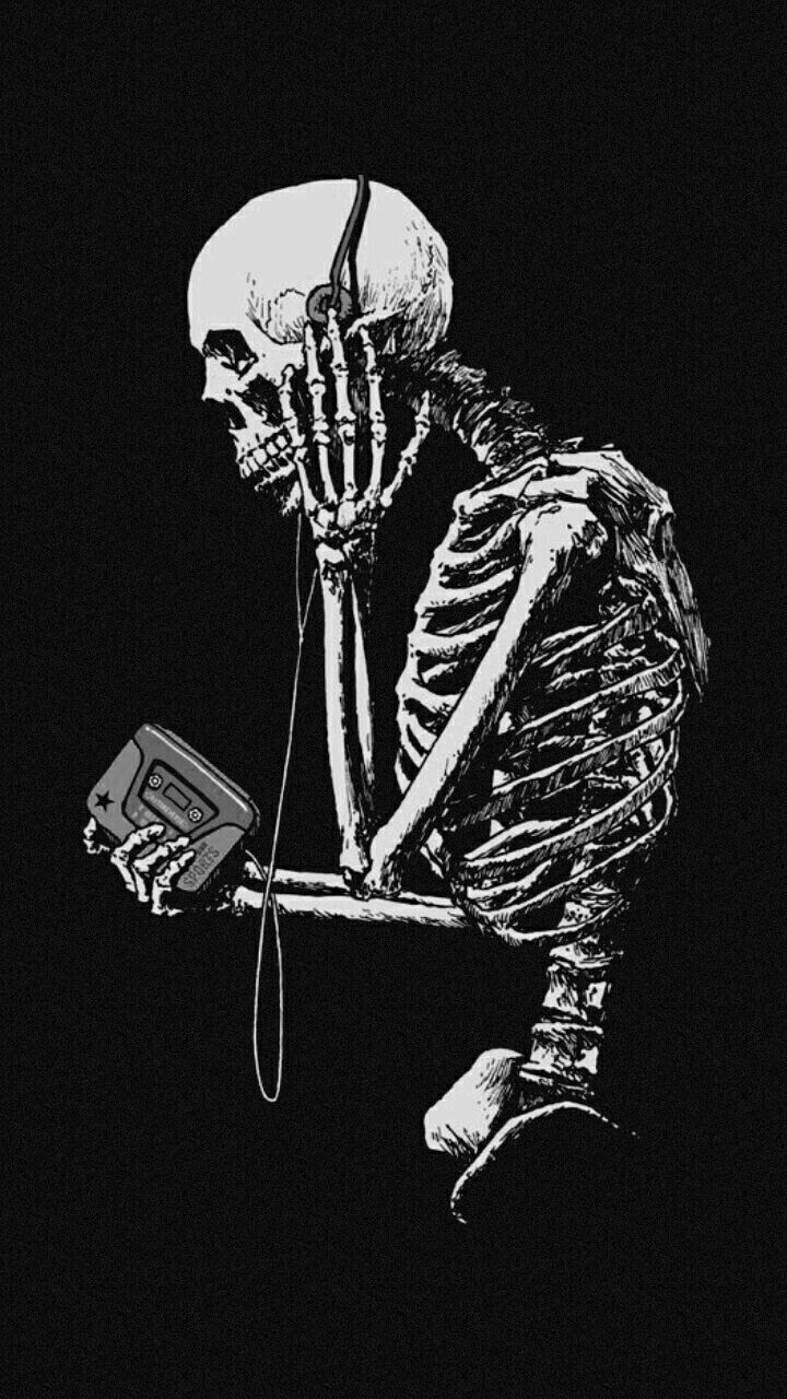 720x1280 Dancing skellation ideas. skeleton art, skull art, skull wallpaper, Phone