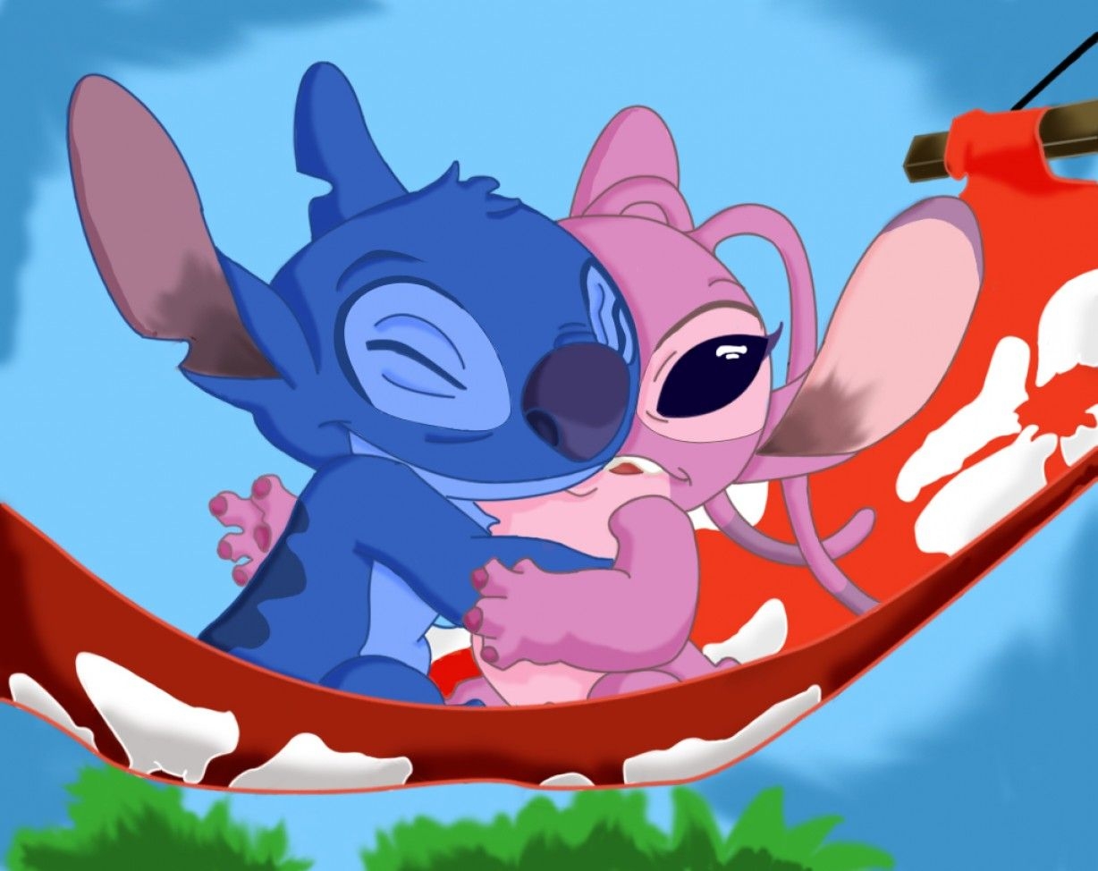 1230x980 Stitch And Angel Wallpaper, Desktop