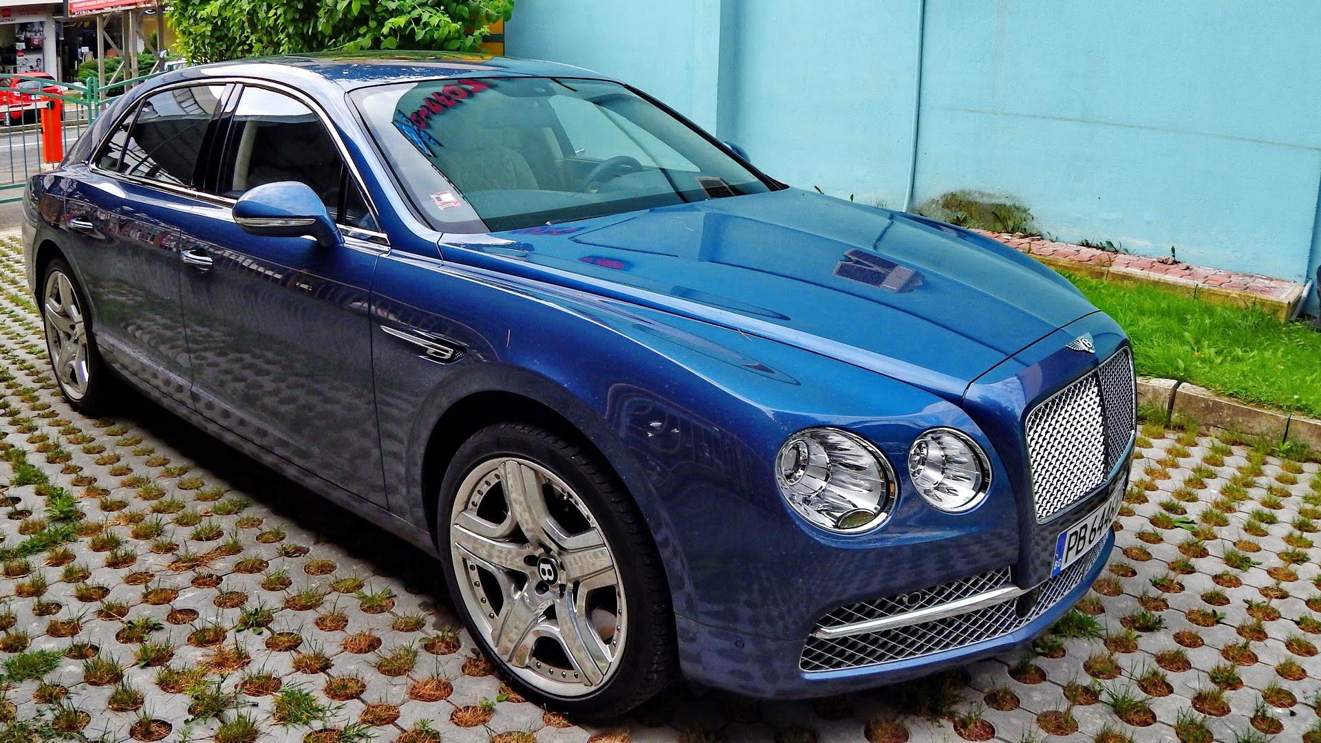 1920x1080 Blue Bentley Flying Spur W12 Wallpaper. Car Picture Website, Desktop