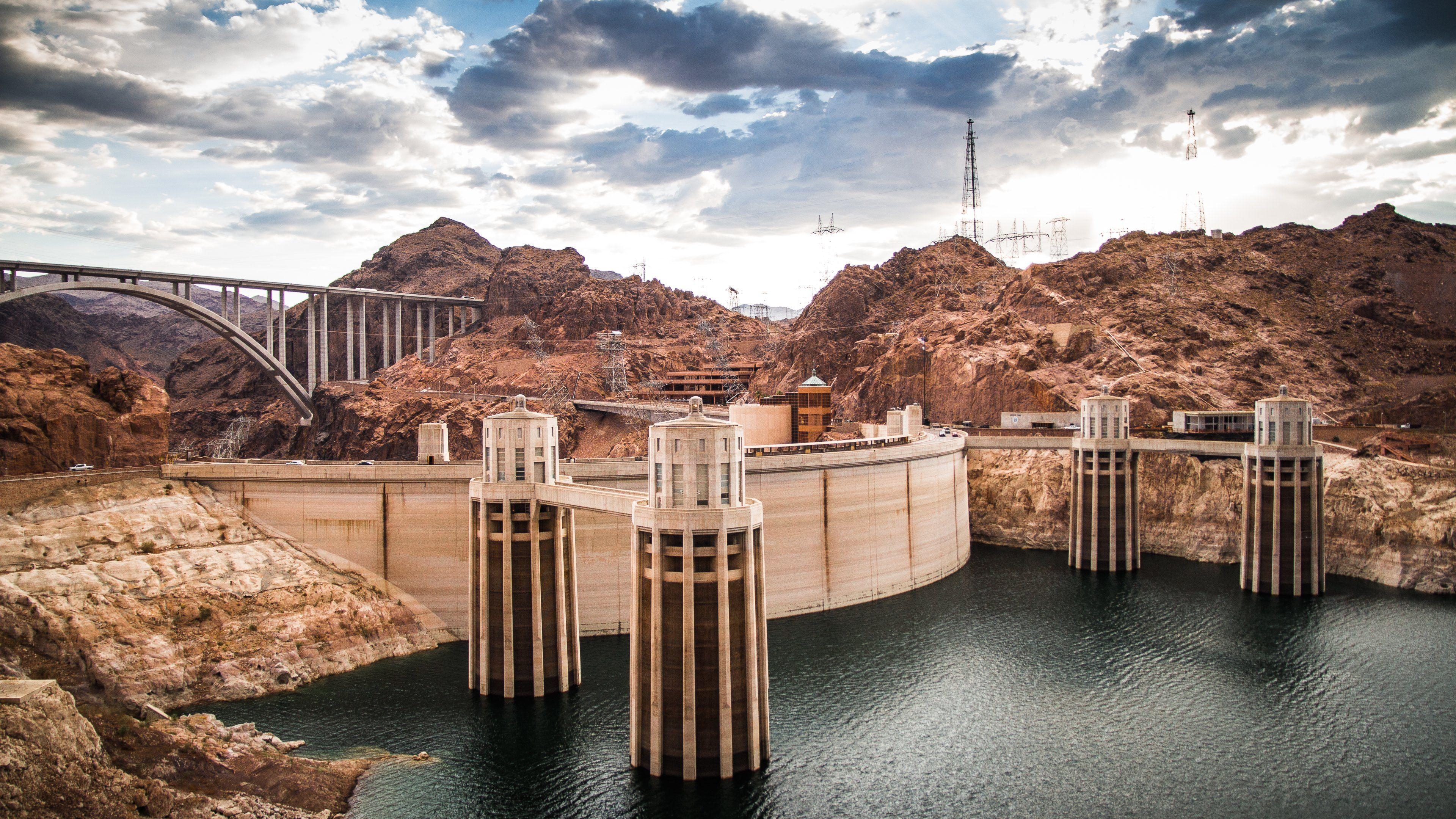 3840x2160 Hoover Dam on Colorado River. HD Wallpaper · 4K, Desktop