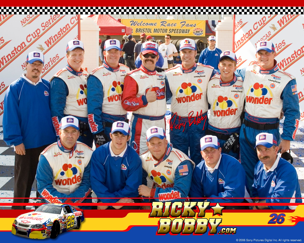 1280x1030 Download Talladega Nights: The Ballad of Ricky Bobby Wallpaper, Desktop