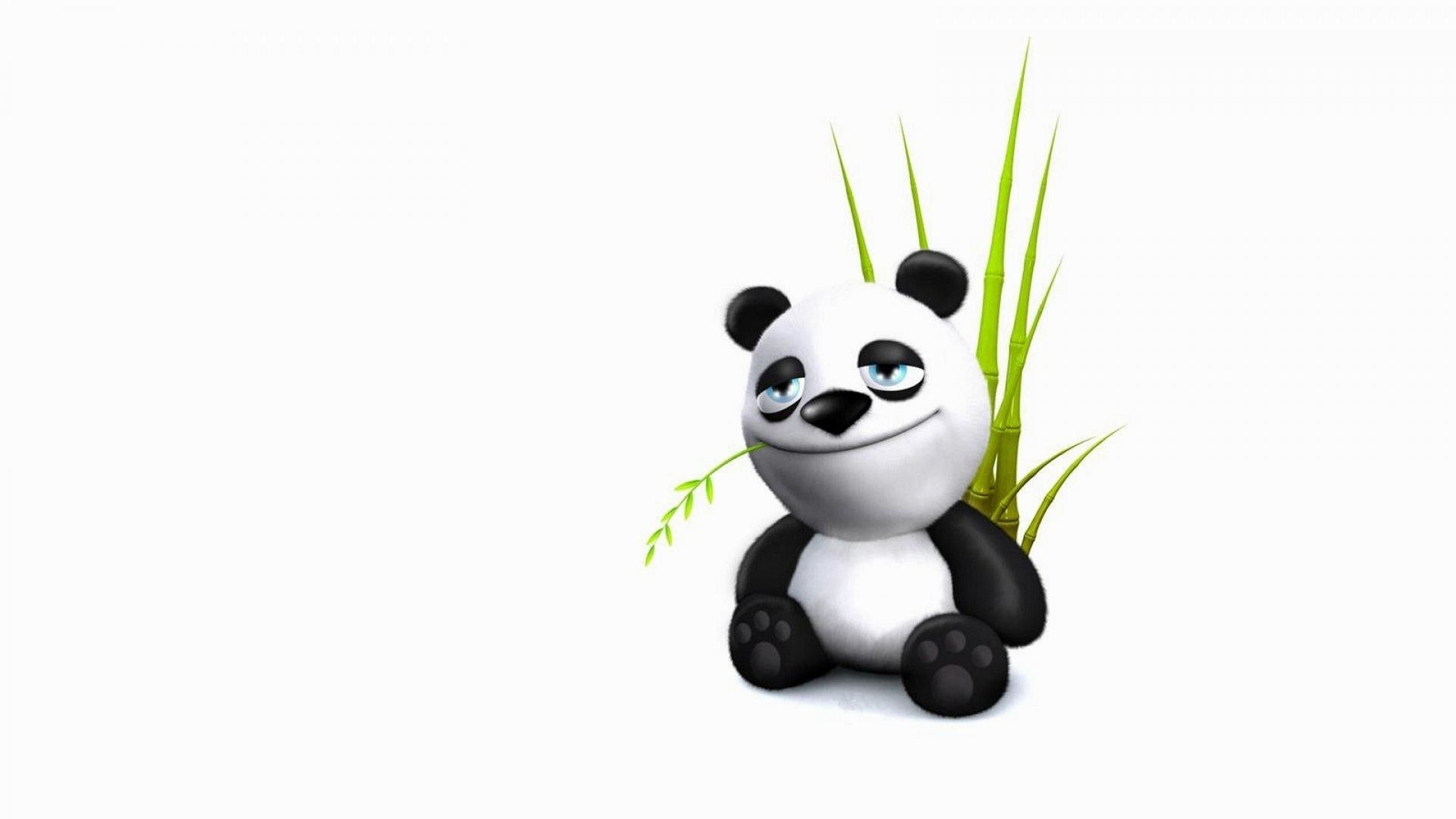 1920x1080 Cartoon Panda, Desktop