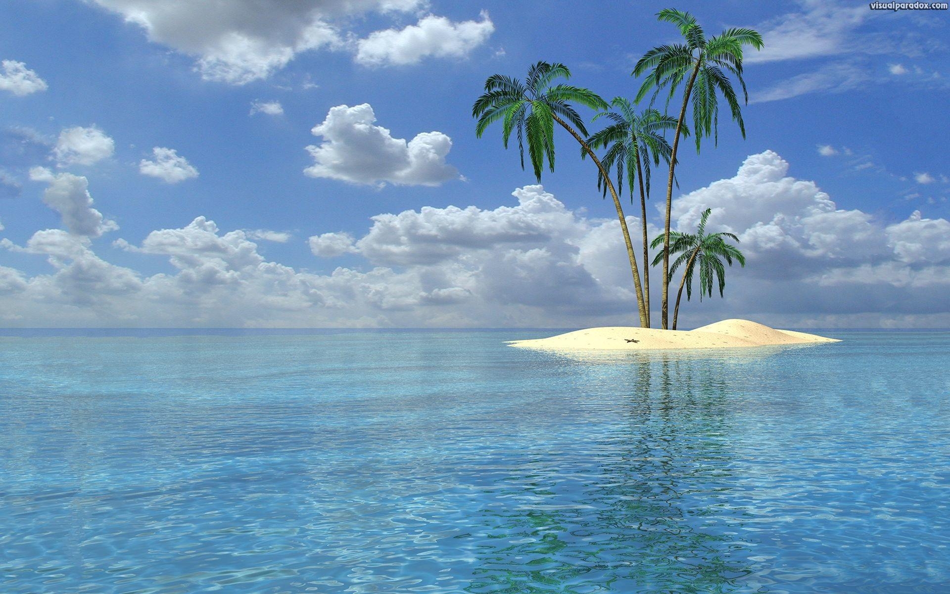 1920x1200 Paradise Beach Wallpaper background picture, Desktop