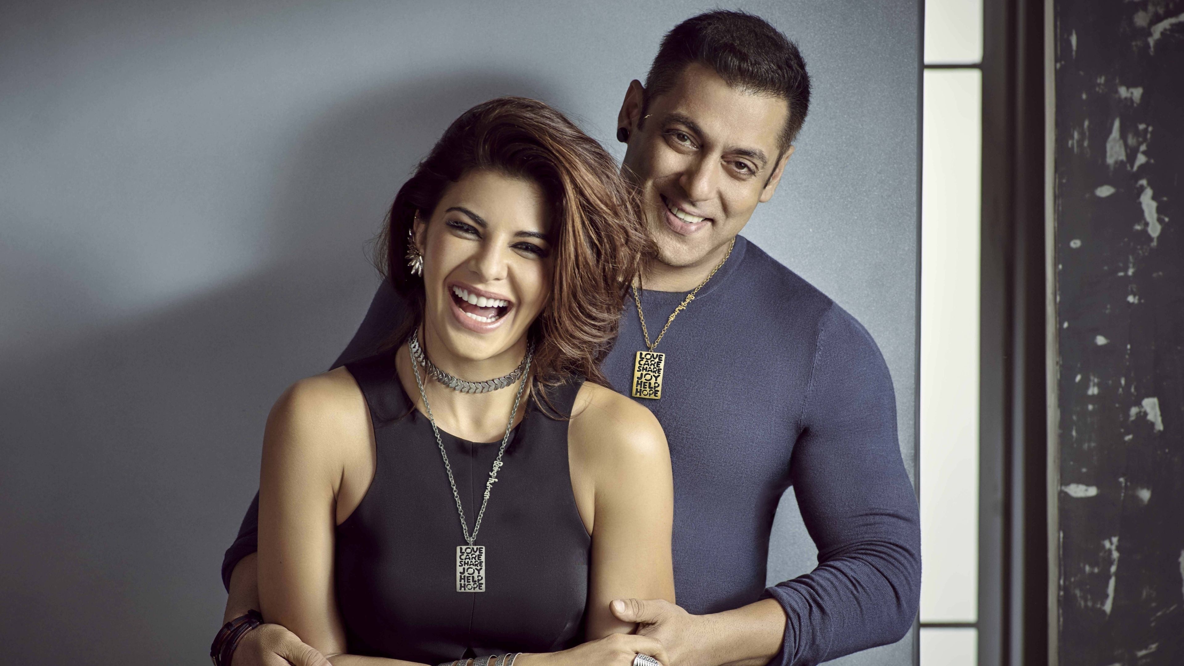 3840x2160 Jacqueline Fernandez Salman Khan 4K.hdwallpaper.in, Desktop