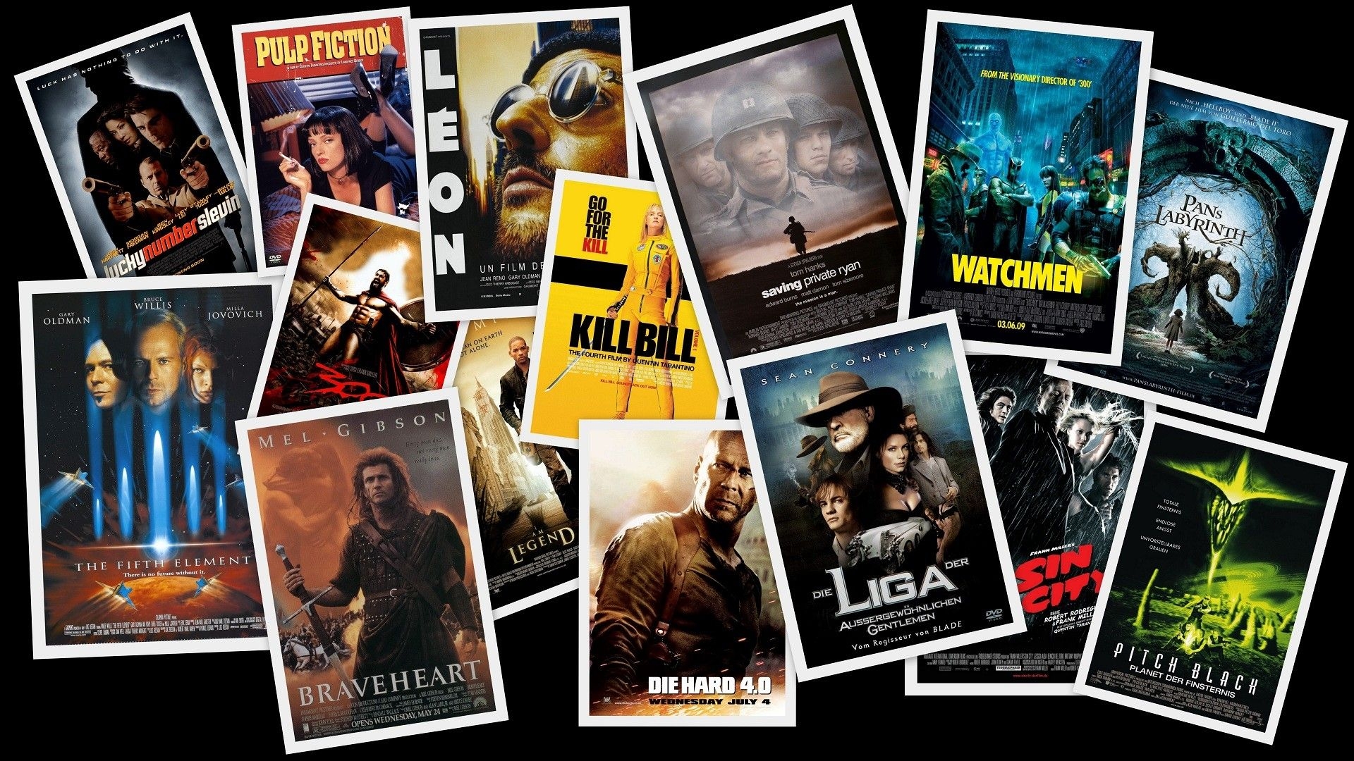 1920x1080 Movie Collage Wallpaper Free Movie Collage Background, Desktop