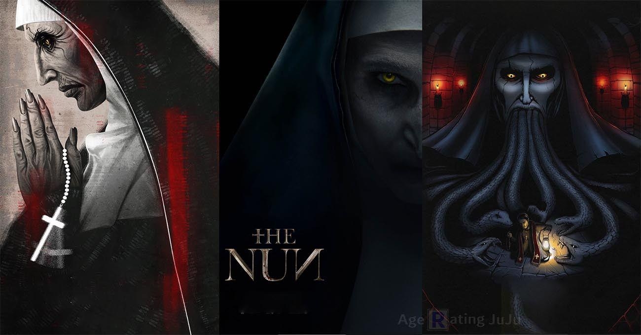 1300x680 The Nun 2018 Poster Image and Wallpaper. Age Rating JuJu, Desktop