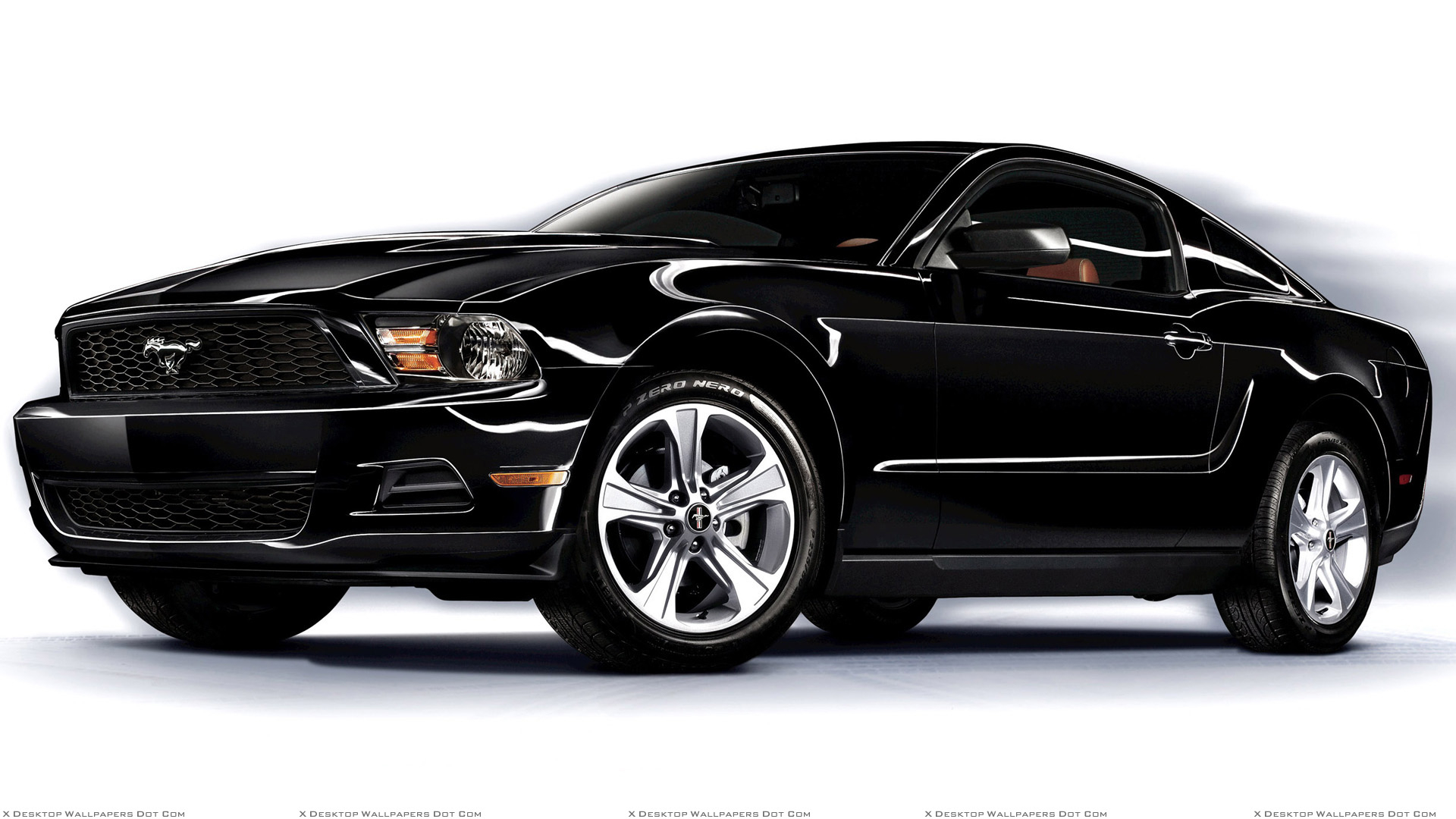 1920x1080 Black Ford Mustang 6 High Resolution Wallpaper 2009 V6 Black, Desktop