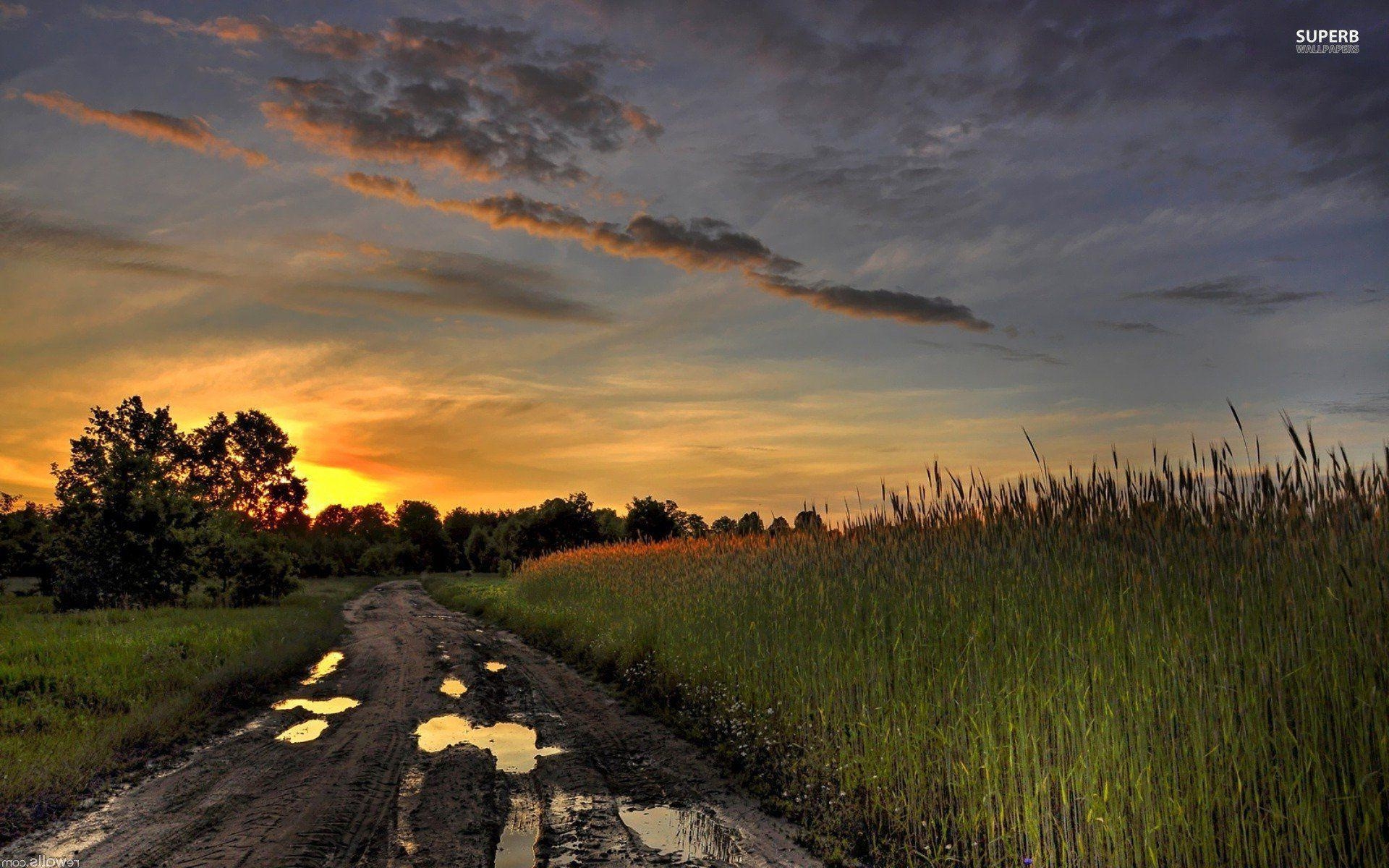 1920x1200 Muddy Road Wallpaper, Desktop