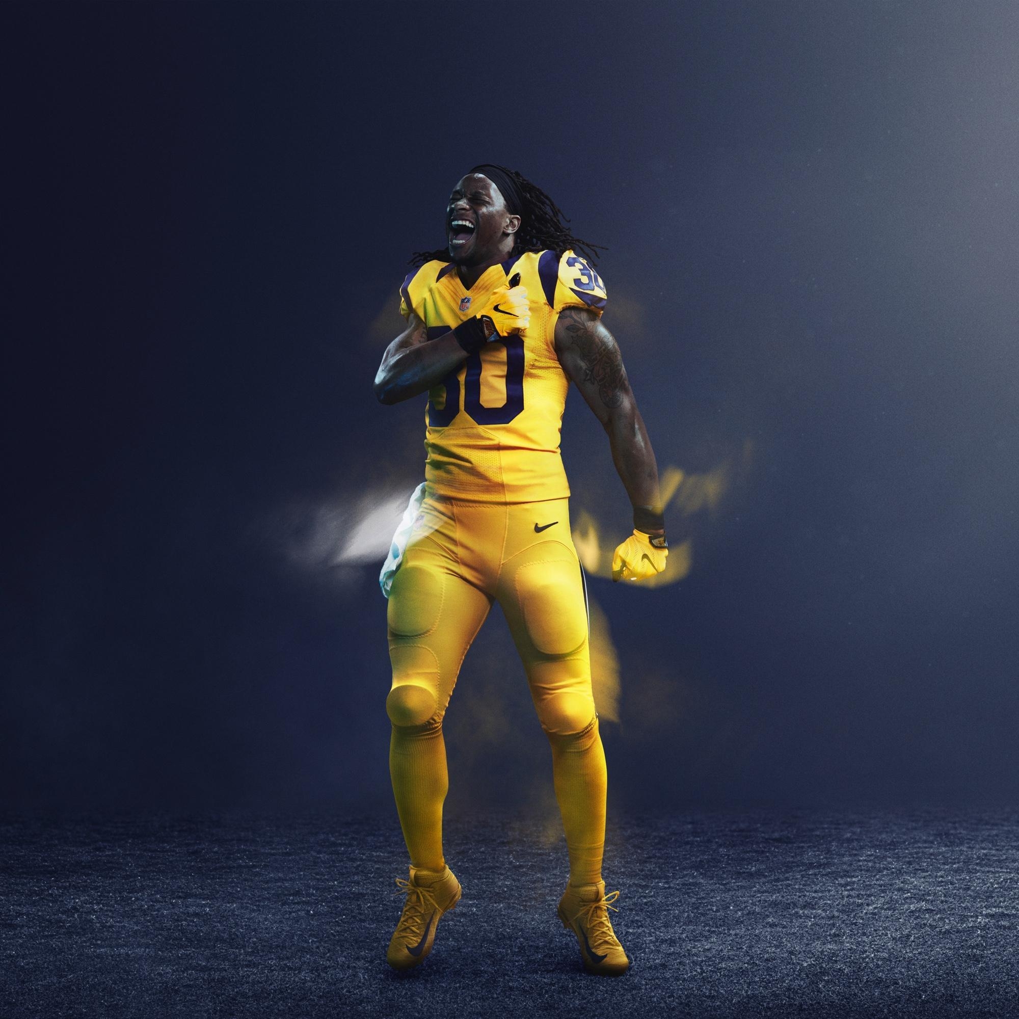 2000x2000 A Look At All 32 NFL Color Rush Uniforms, Phone