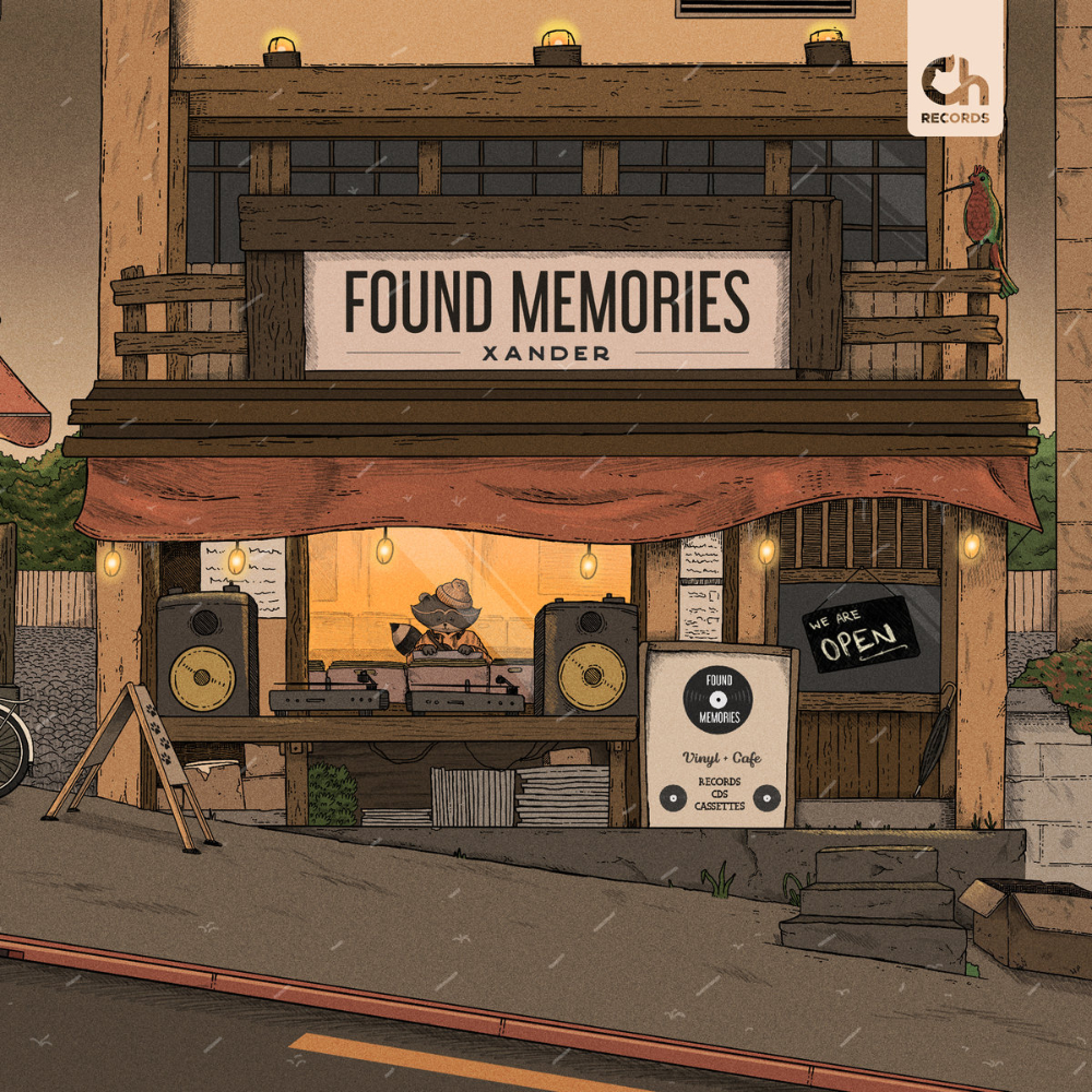 1000x1000 Found Memories. Chillhop Records. Cartoon art styles, Anime scenery, Anime scenery wallpaper, Phone