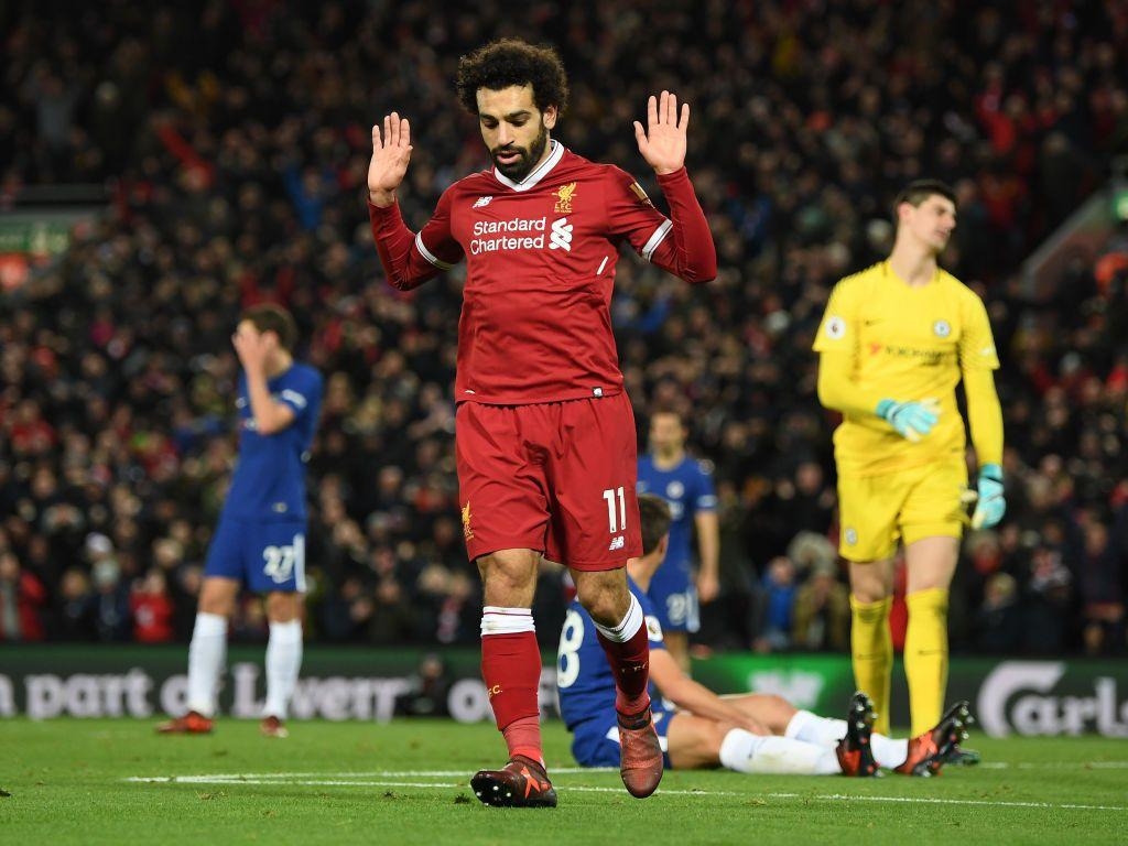 1030x770 Liverpool & Chelsea fans react to Mohamed Salah's celebration, Desktop