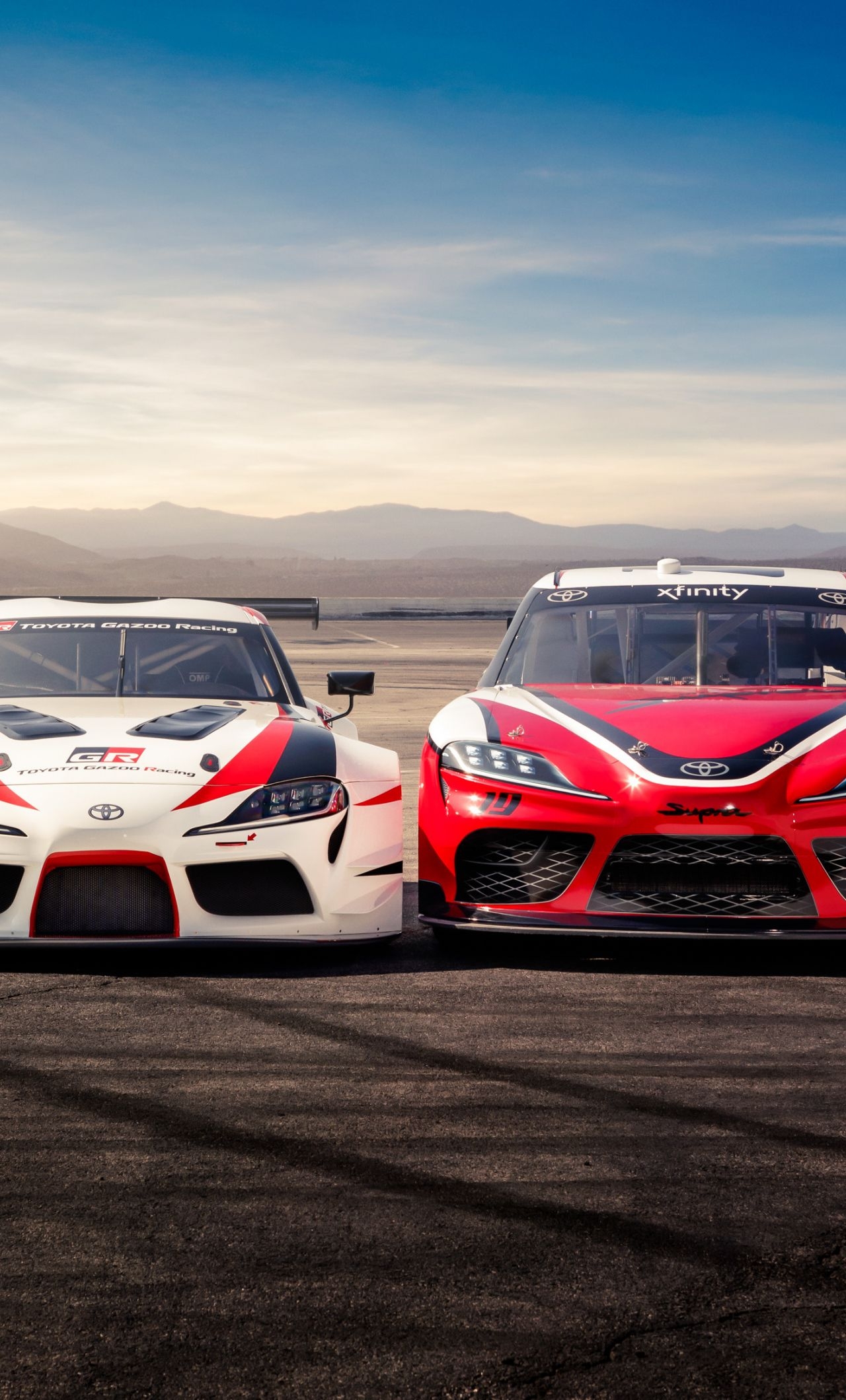 1280x2120 Download  wallpaper sports car, toyota supra, toyota gazoo racing, iphone 6 plus,  HD image, background, 15305, Phone