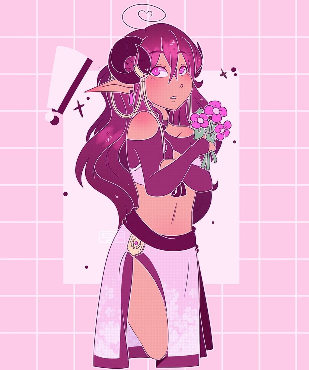 1080x1300 Ava from “My Inner Demons” as a Daemos. Aphmau, Aphmau memes, Phone