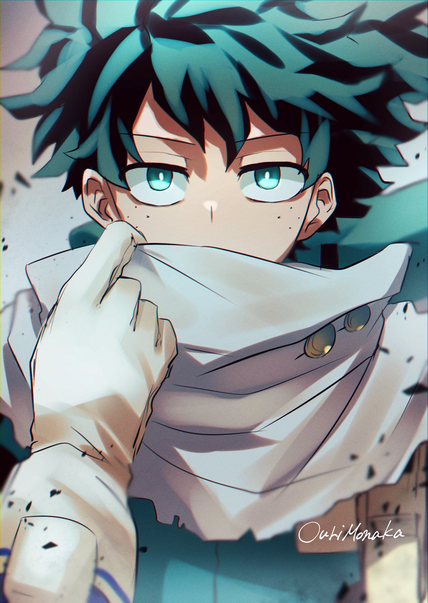 1450x2040 deku vigilante no Hero Academia Wallpaper, Phone