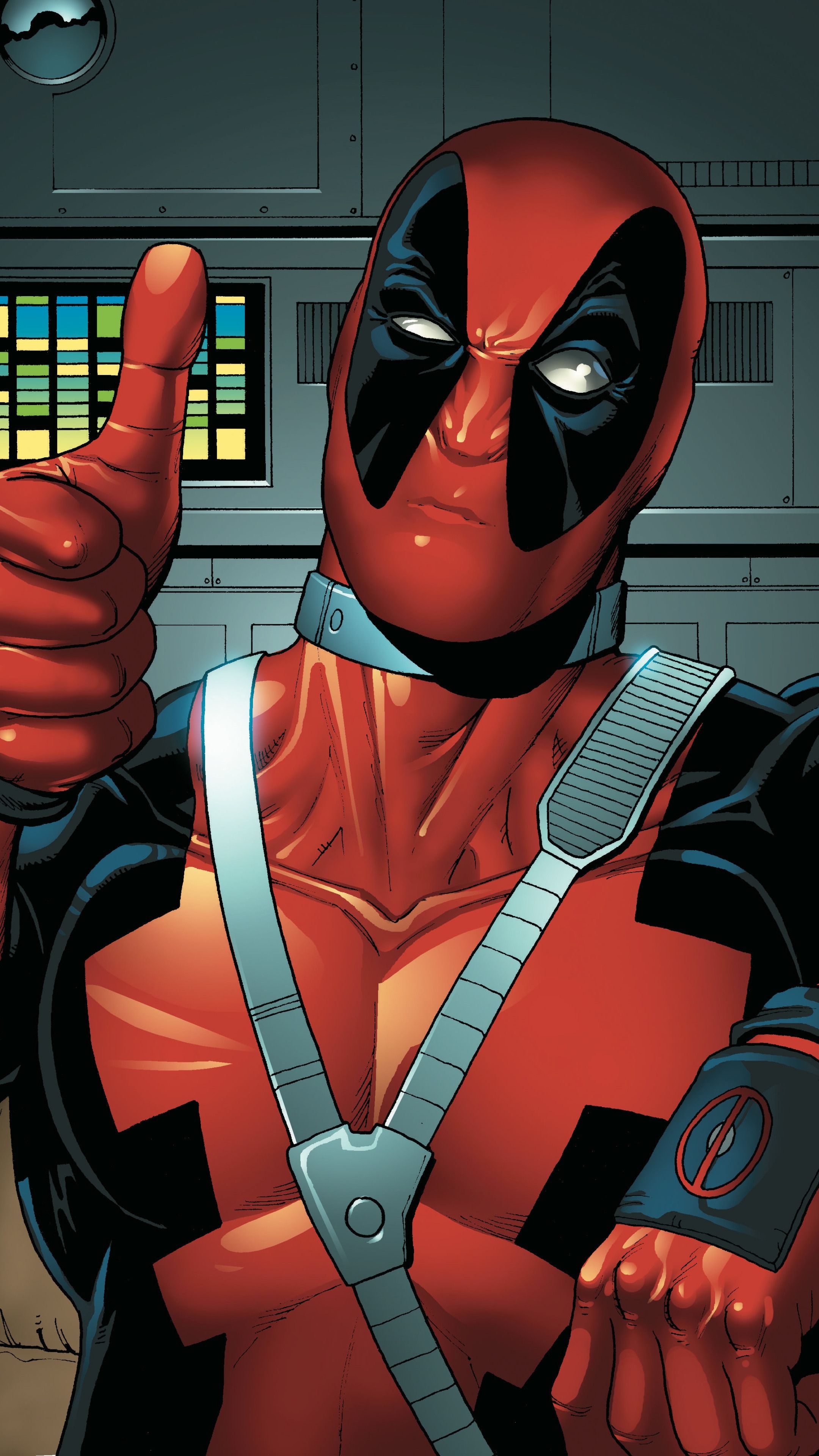 2160x3840 Deadpool Animated, Phone