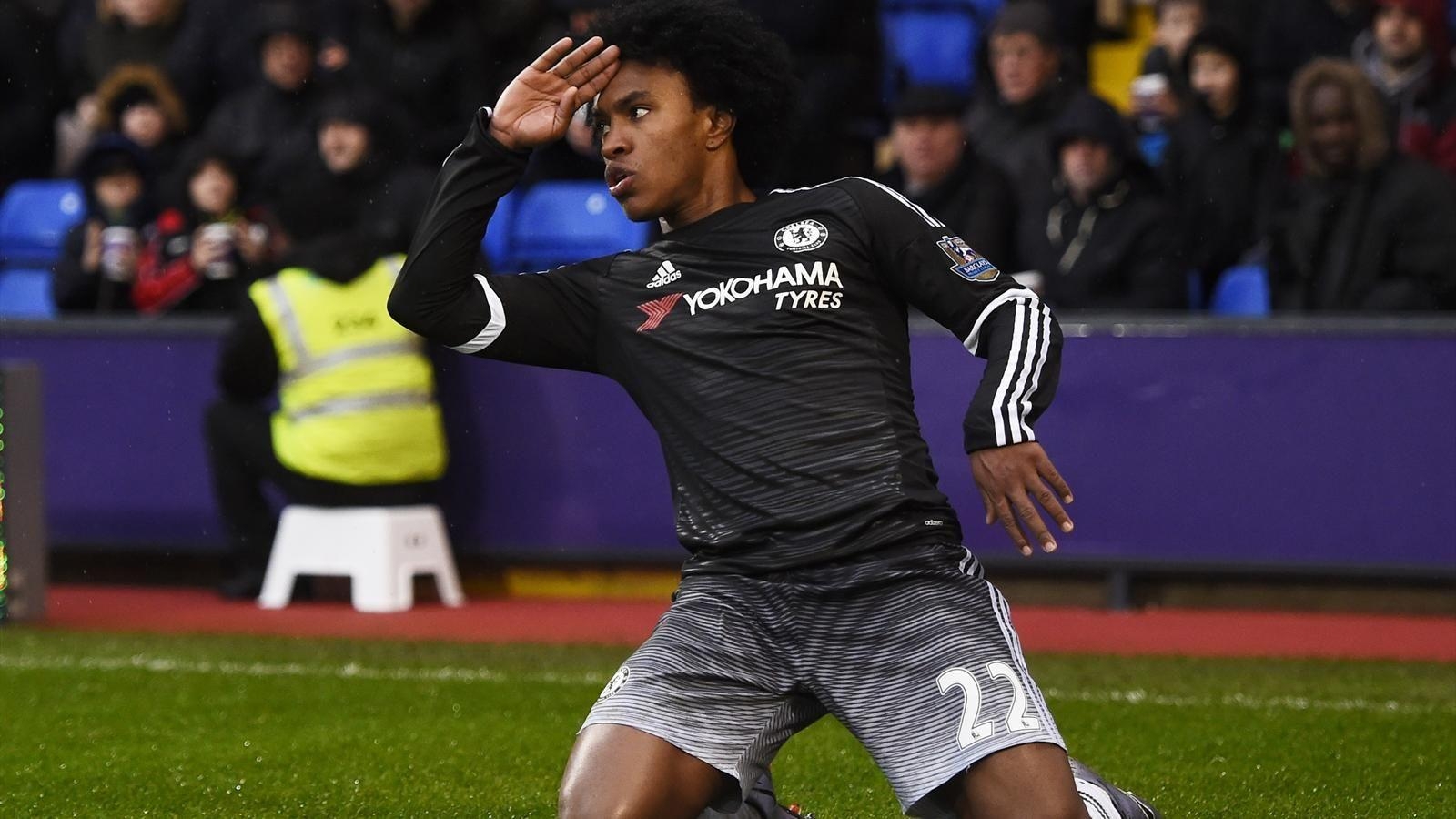 1600x900 Willian a doubt for Chelsea's trip to Watford Premier, Desktop