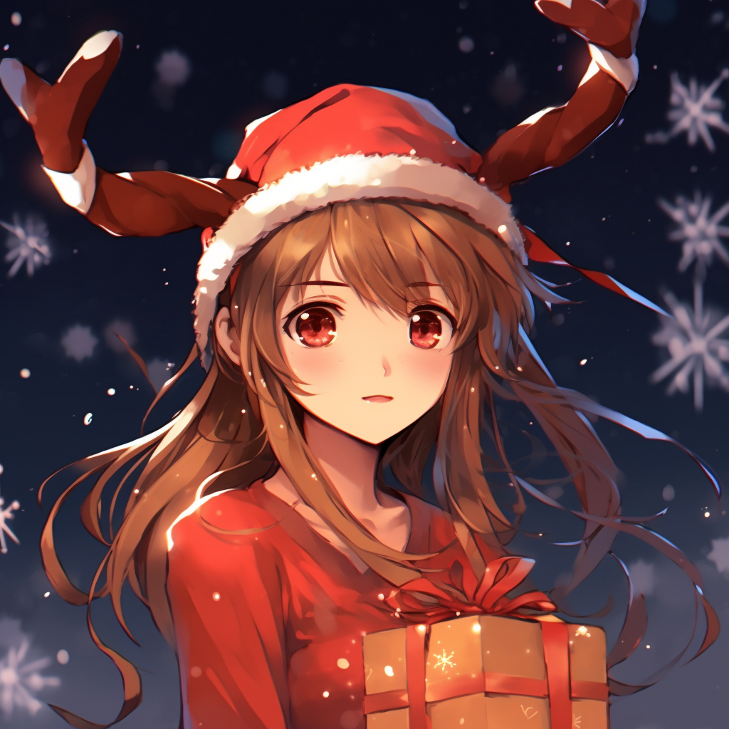 1030x1030 Anime Christmas Pfp Optimized Space, Phone