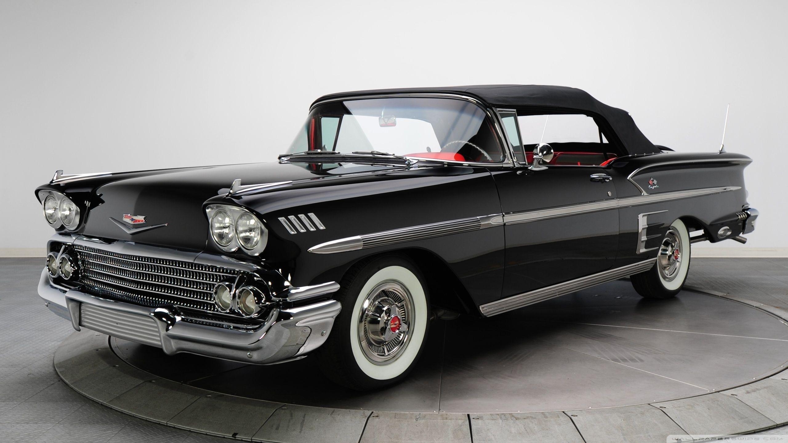 2560x1440 Chevrolet Impala 1958 convertible wallpaper, Desktop