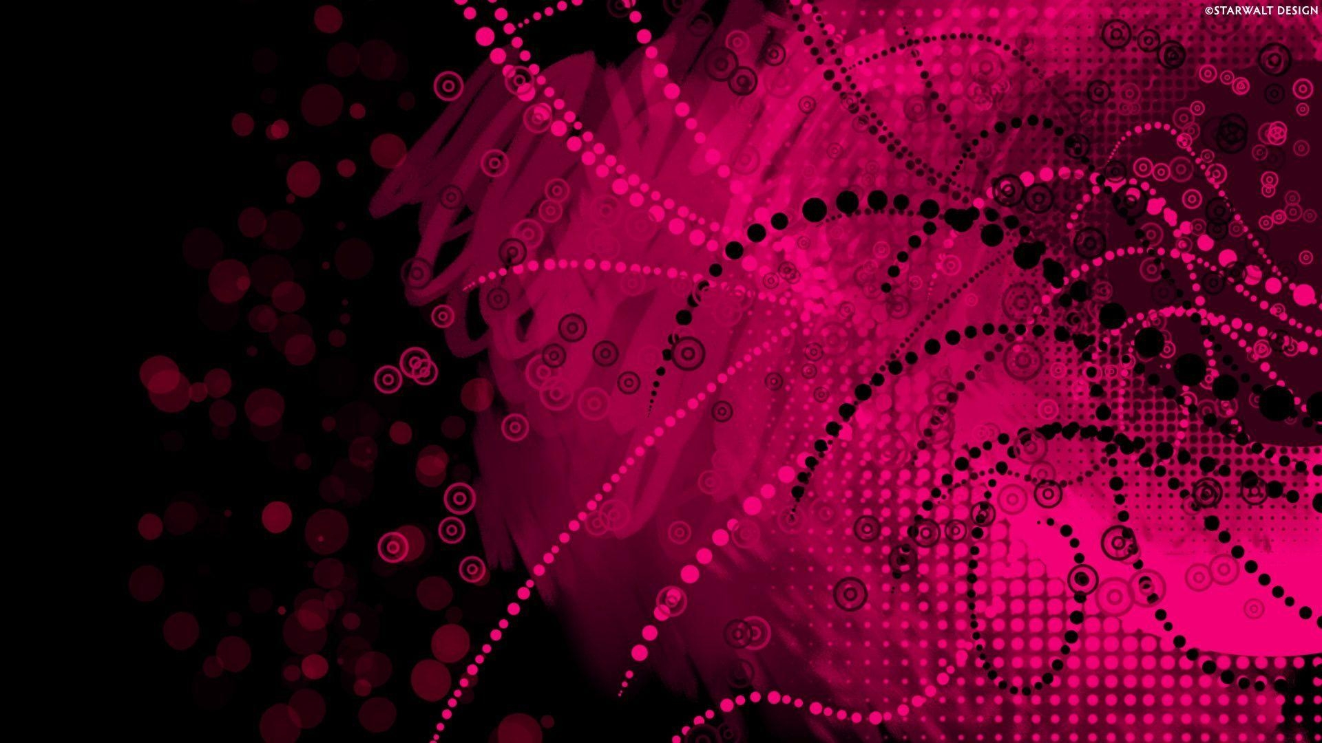 1920x1080 Pink Wallpaper HD wallpaper. Pink and black wallpaper, Desktop