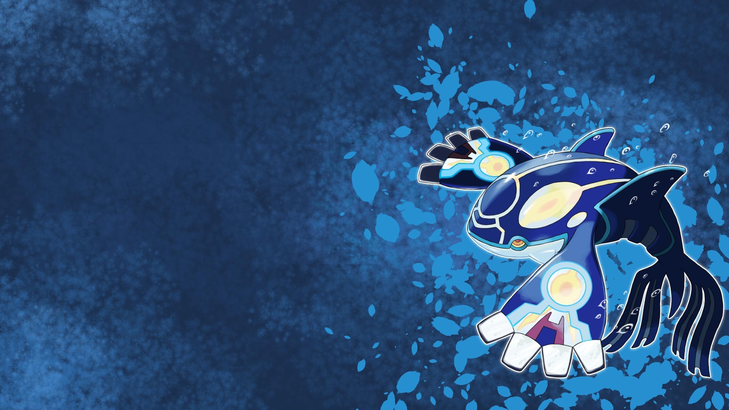 2560x1440 Wallpaper Primal Kyogre, Desktop