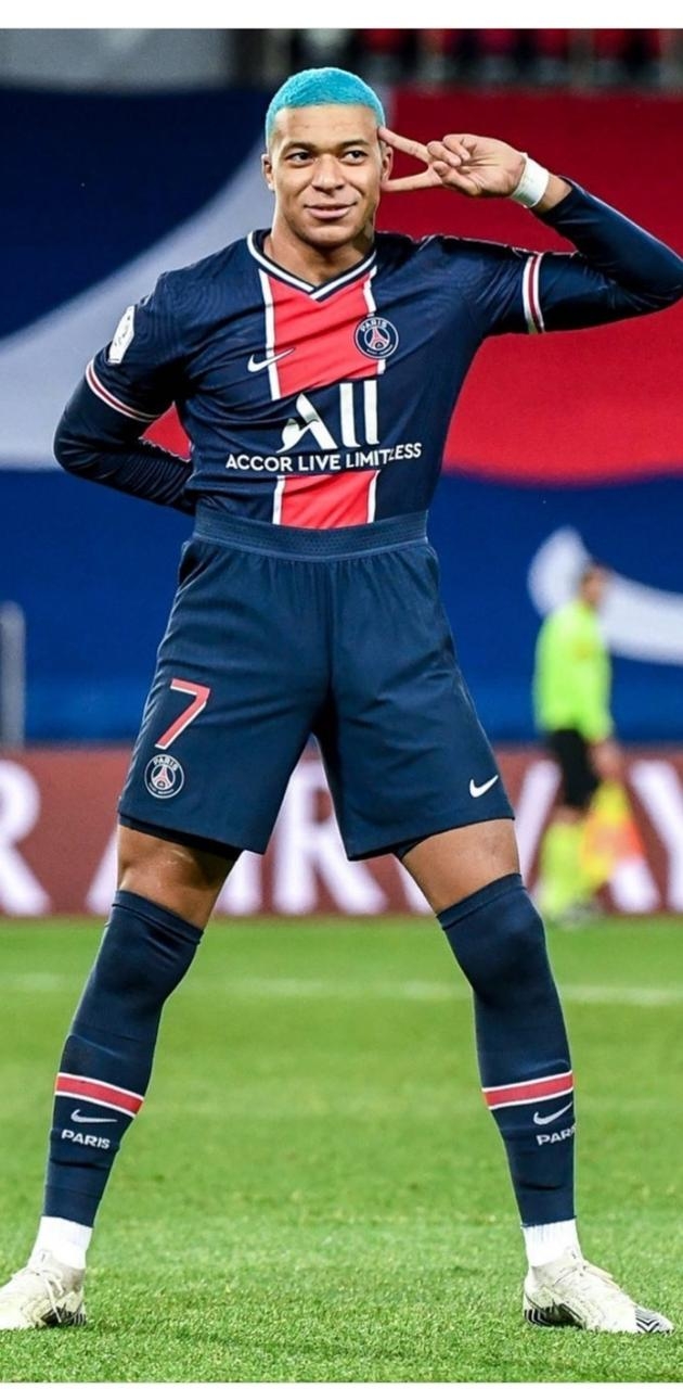 630x1280 Mbappe Wallpaper, Phone