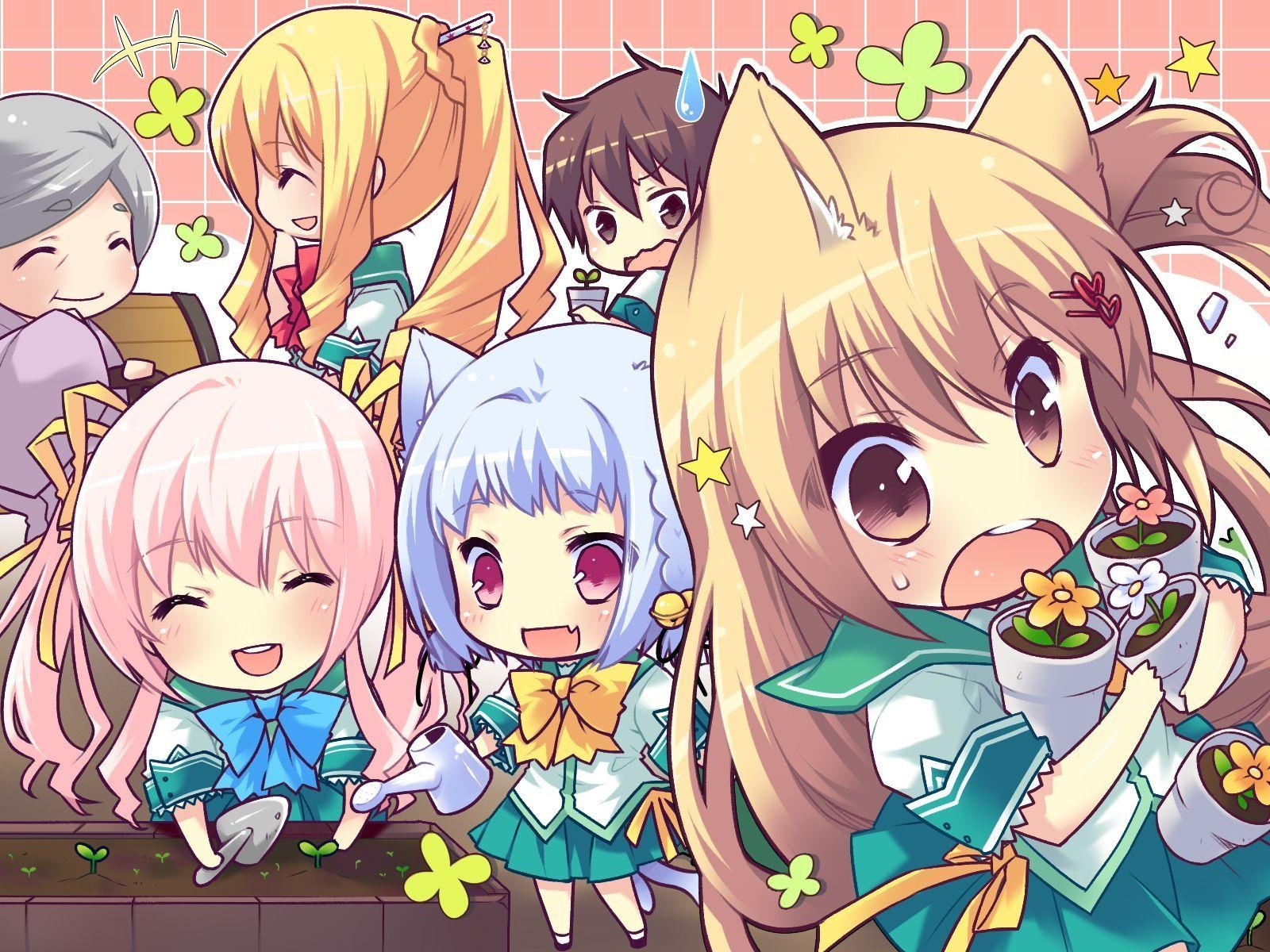 1600x1200 Kawaii Chibi Anime Wallpaper Free Kawaii Chibi Anime, Desktop