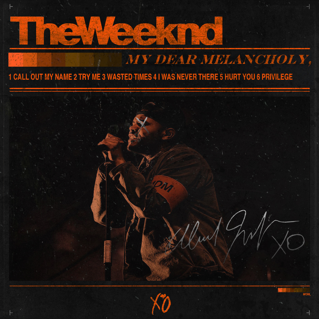 1030x1030 My Dear Melancholy, Alternate Mixtape Cover []: TheWeeknd, Phone