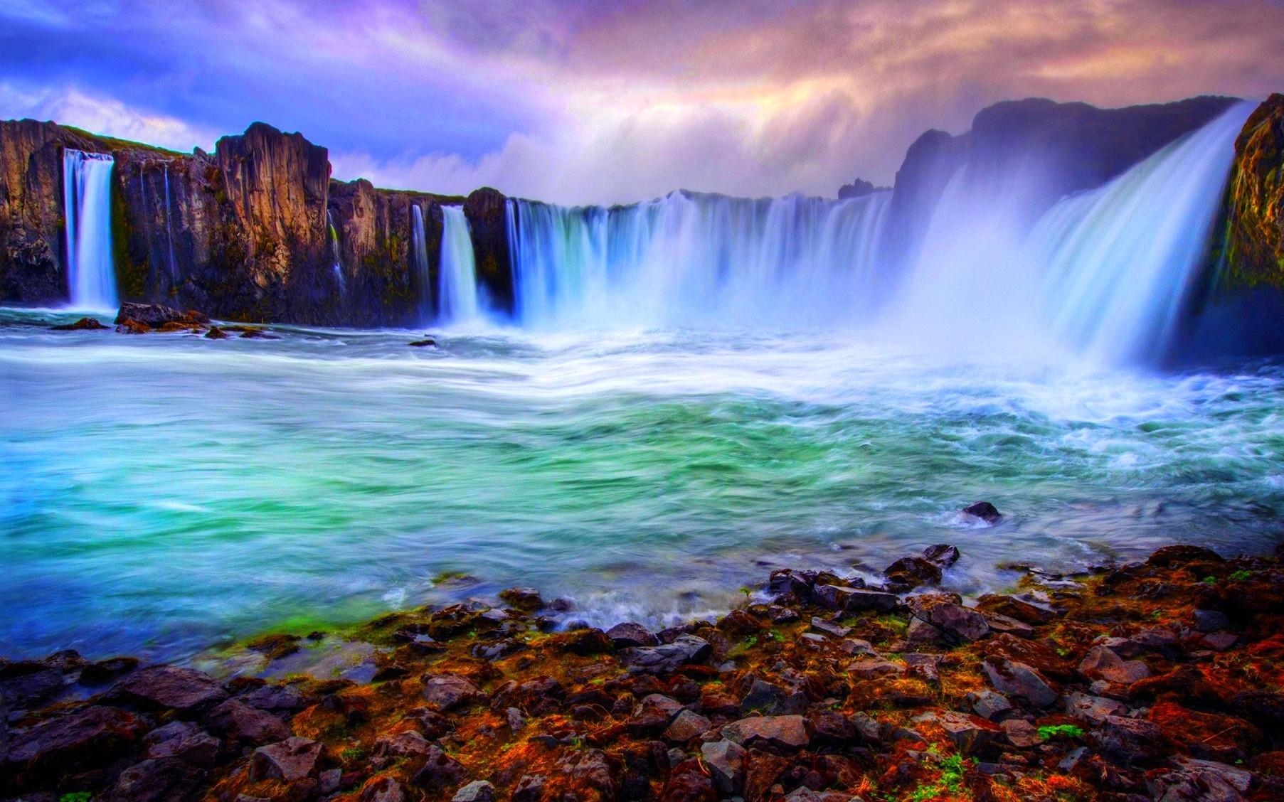 1810x1130 Falls, Paradise, Cool Nature Wallpaper, Amazing Landscape, Organic, Desktop