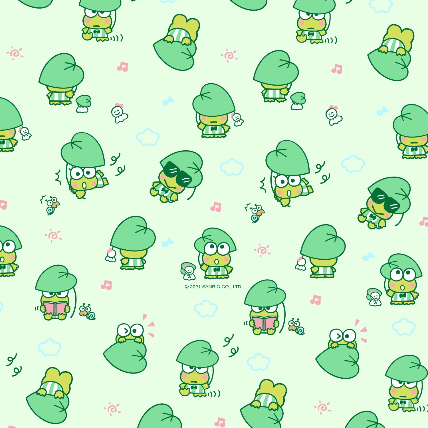 1500x1500 Sanrio #Keroppi on the go with new background for your phone!, Phone