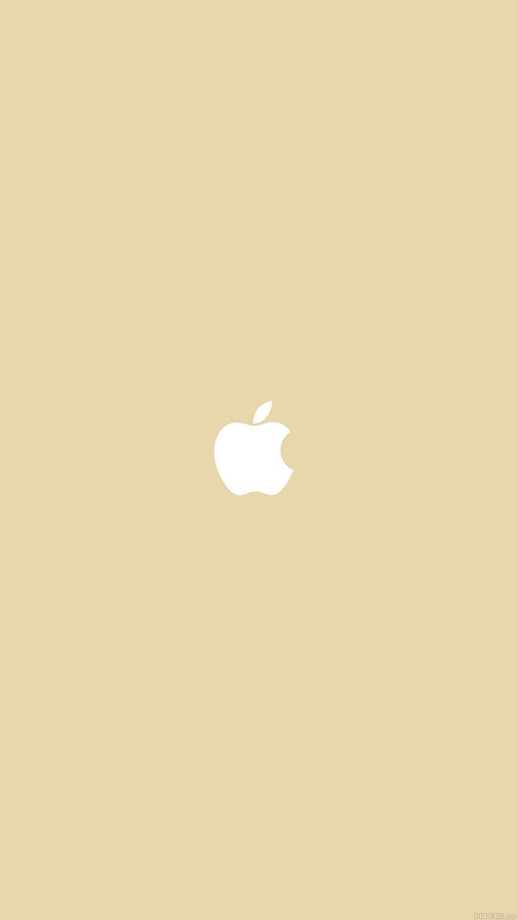 750x1340 Gold Apple Wallpaper, Phone