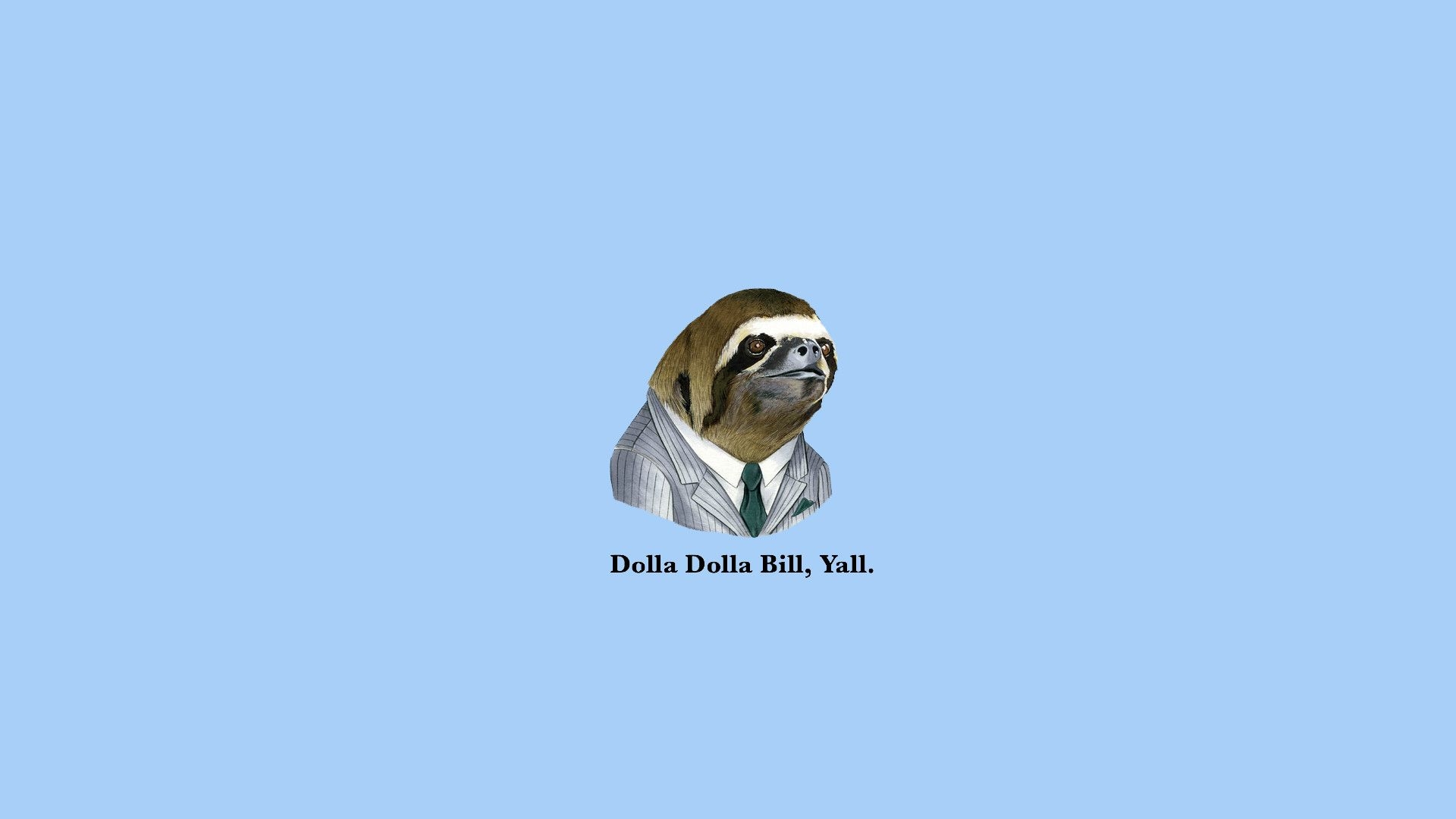 1920x1080 Cute Sloth, Desktop