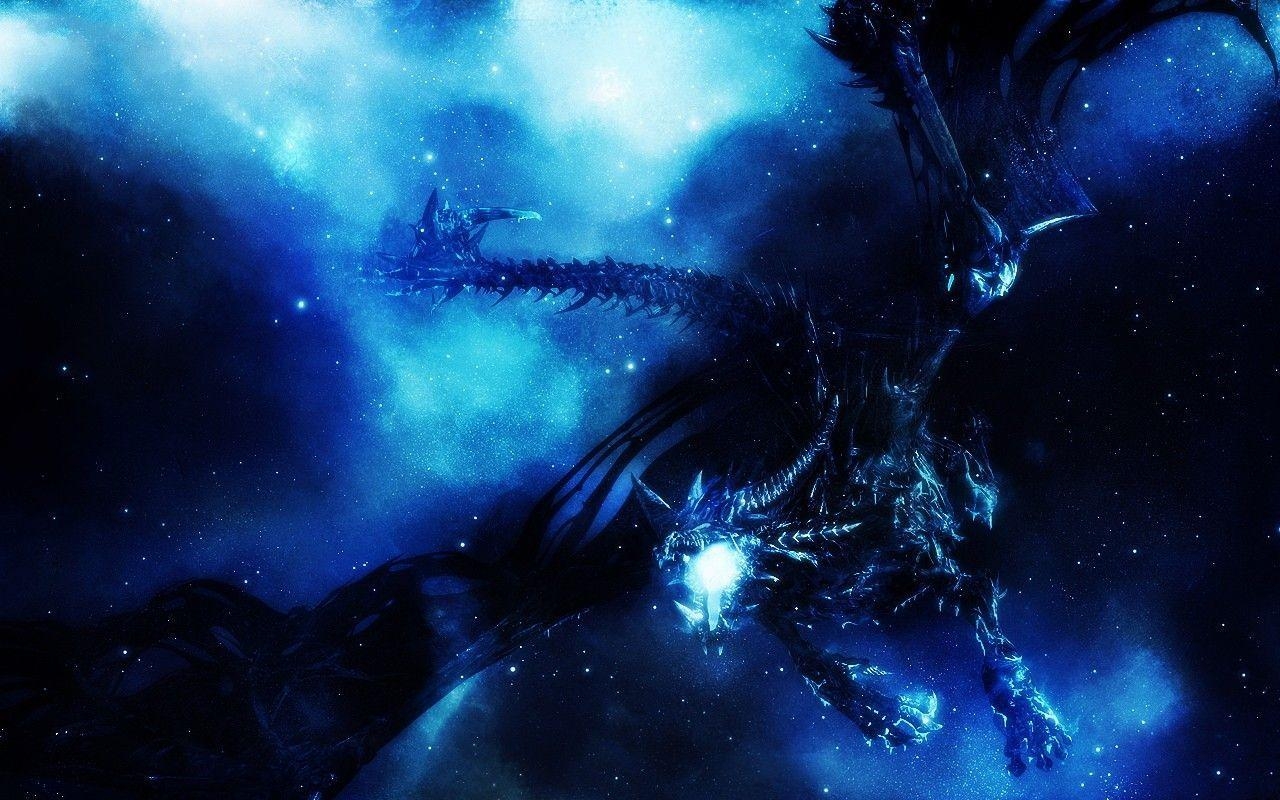 1280x800 Blue Dragon Wallpaper, Desktop