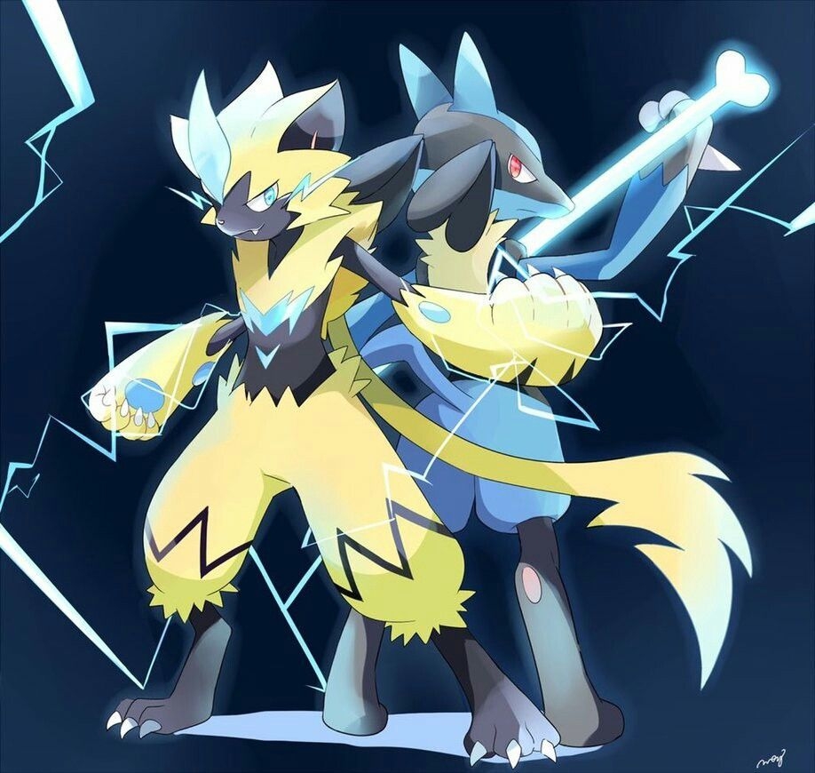 920x870 Lucario And Zeraora Wallpaper Free Lucario And Zeraora Background, Desktop